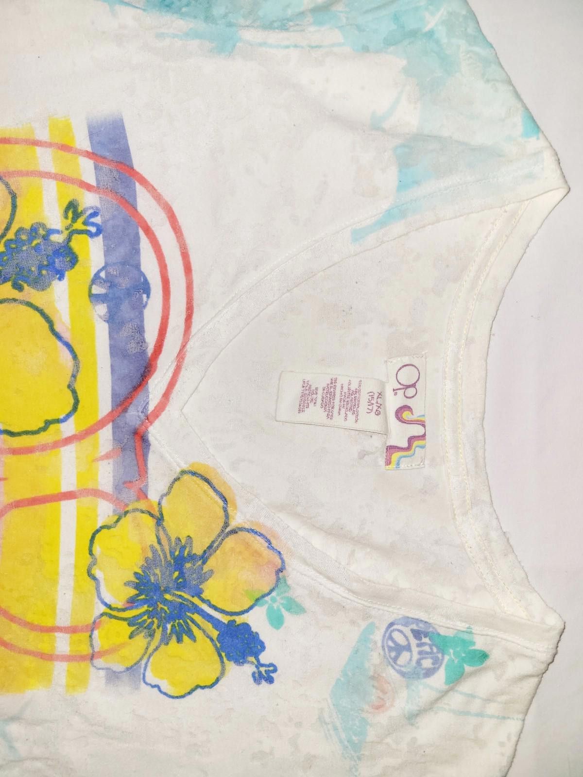 Ocean Pacific OP junior's XL{15-17} wht. short sleeve shirt Size XL / US 12-14 / IT 48-50 - 2 Thumbnail