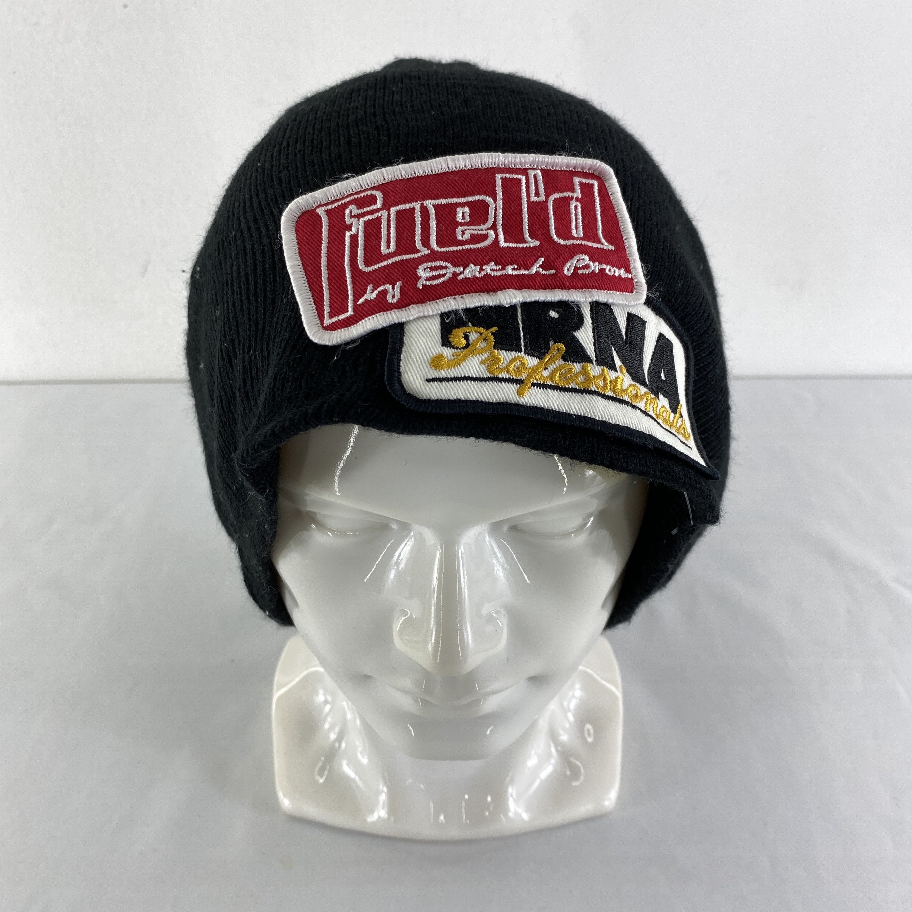 Embroidery Patchwork Snow Cap Hat Beanie -BN494