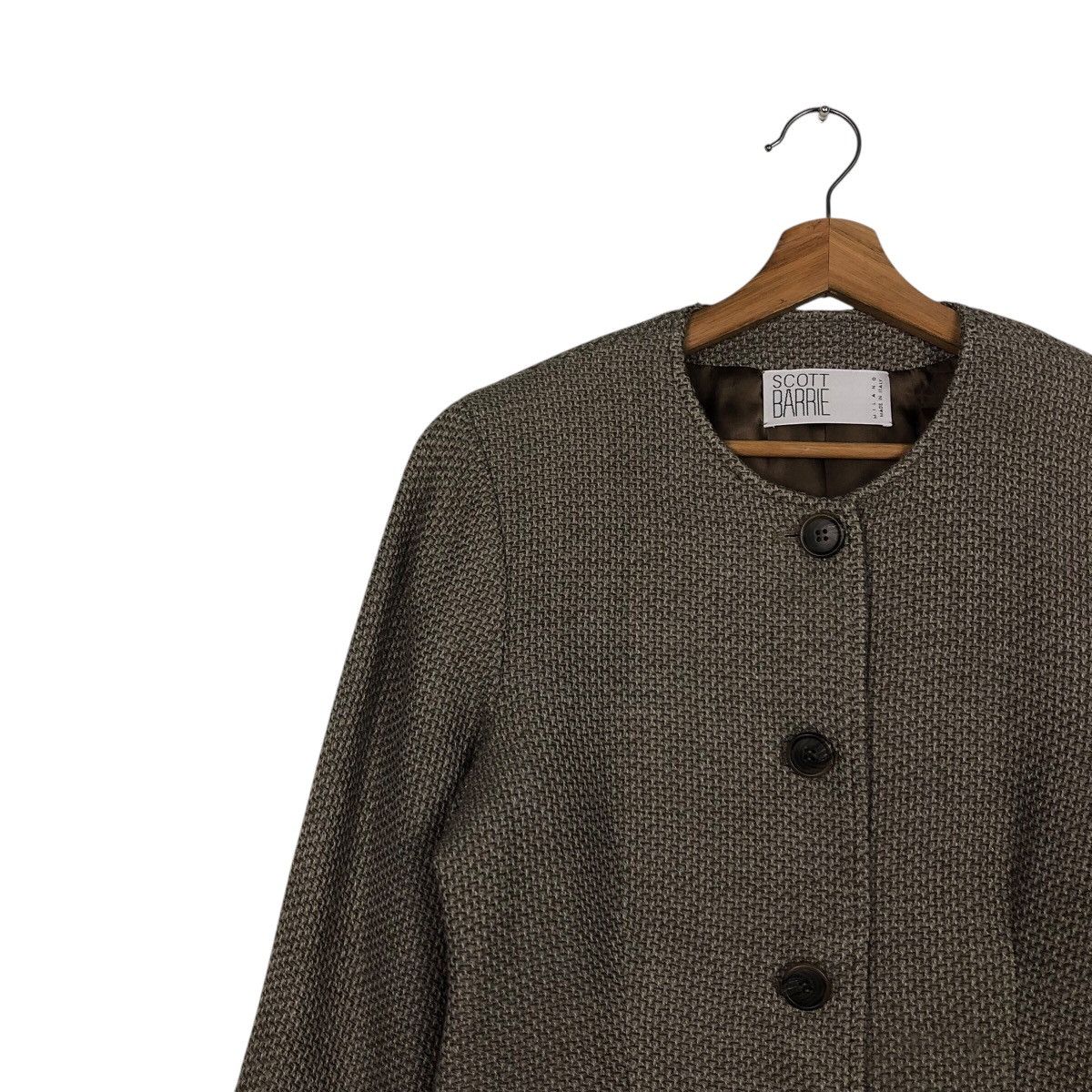 Japanese Brand 📌Vintage Wool Jacket Scott Barrie Made in Italy Size US M / EU 48-50 / 2 - 8 Thumbnail