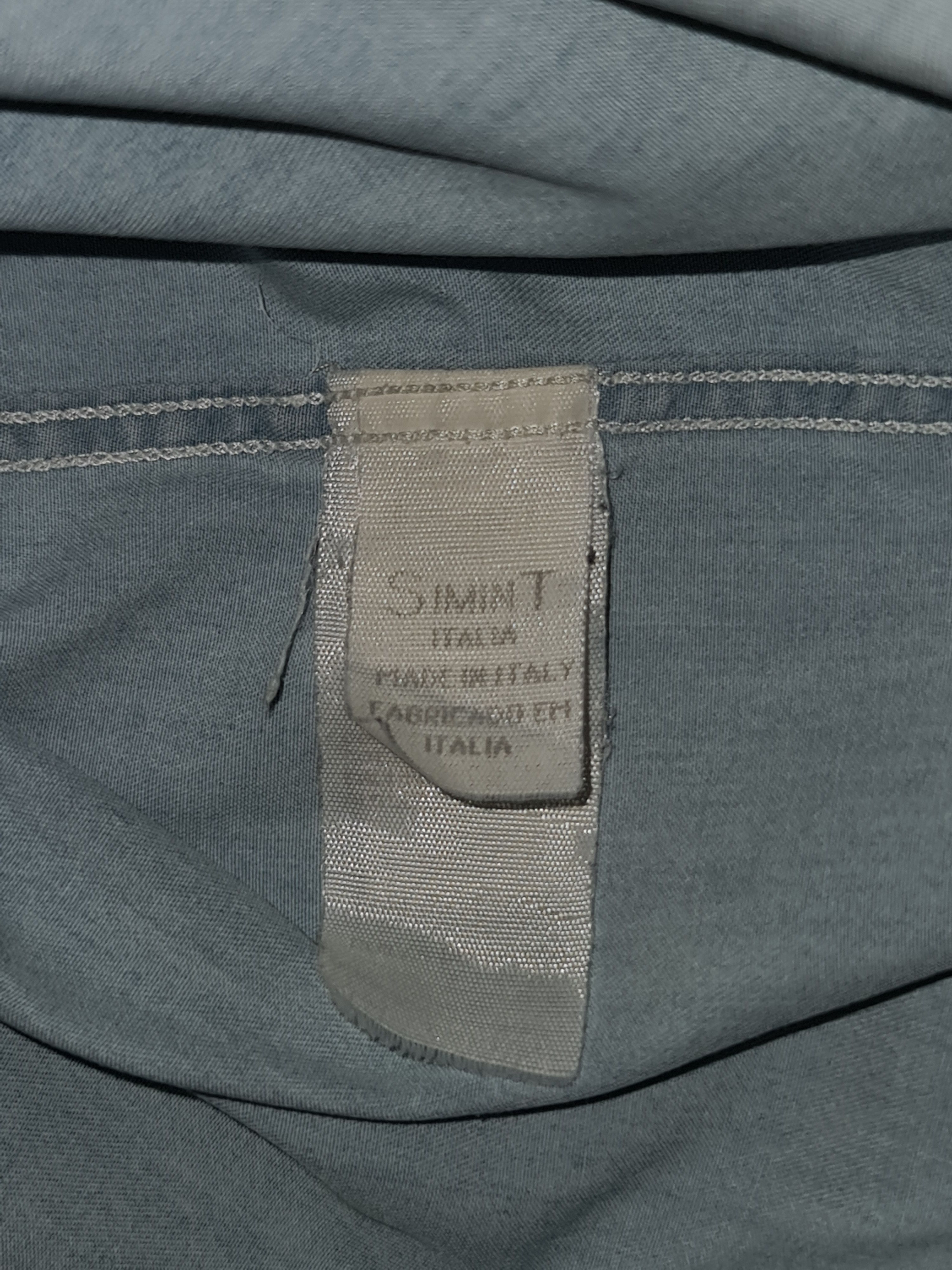 Armani Armani 90s Vintage Y2K Blue Shirt tee Size US L / EU 52-54 / 3 - 11 Thumbnail