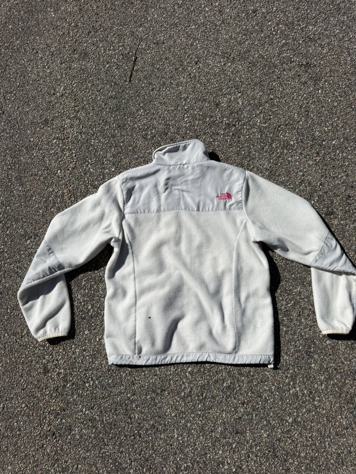 The North Face North Face Denali Pink and White Jacket Size M / US 6-8 / IT 42-44 - 4 Thumbnail