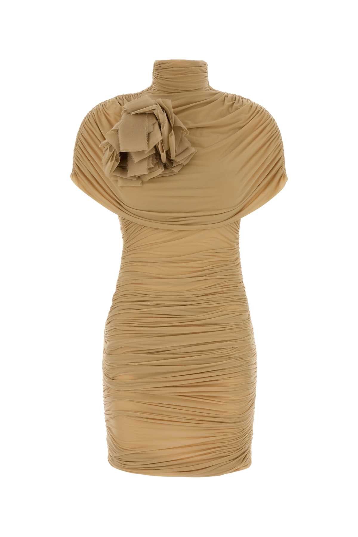 Magda Butrym Beige Jersey Dress Size S / US 4 / IT 40 - 1 Thumbnail