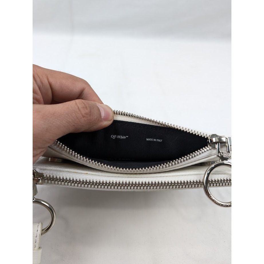 Off-White o1rshd1 Size: OS / Printed Flat Pouch in White Size ONE SIZE - 15 Thumbnail