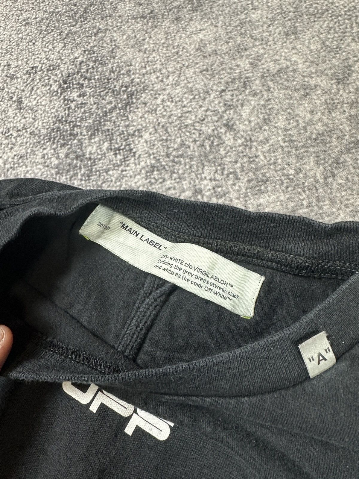 Off-White Off-White Back Logo T-shirt Streetwear Style Rare USA L Size US S / EU 44-46 / 1 - 6 Thumbnail