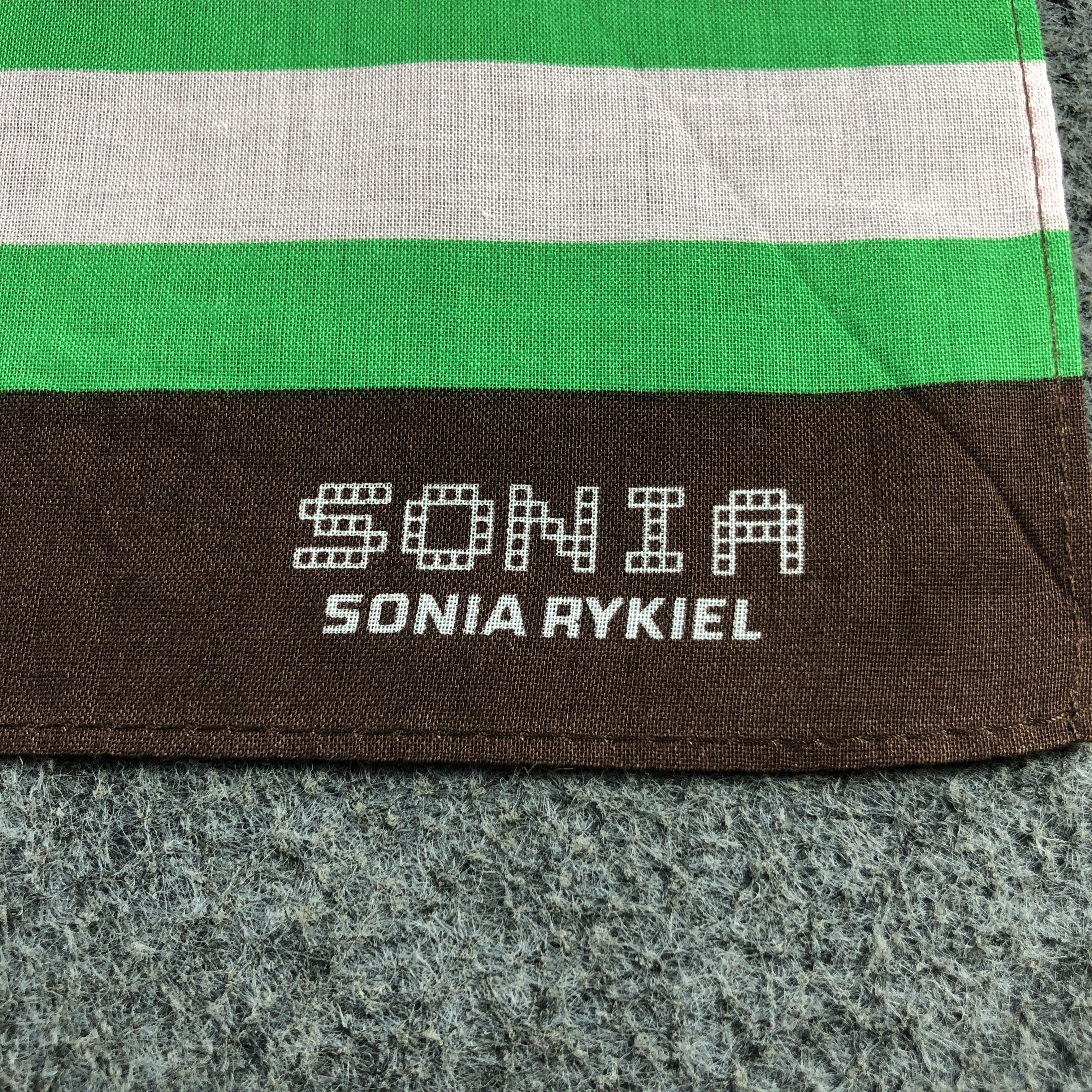 Sonia Rykiel Sonia Rykiel Handkerchief Neckerchief Bandana H2649 Size ONE SIZE - 4 Thumbnail