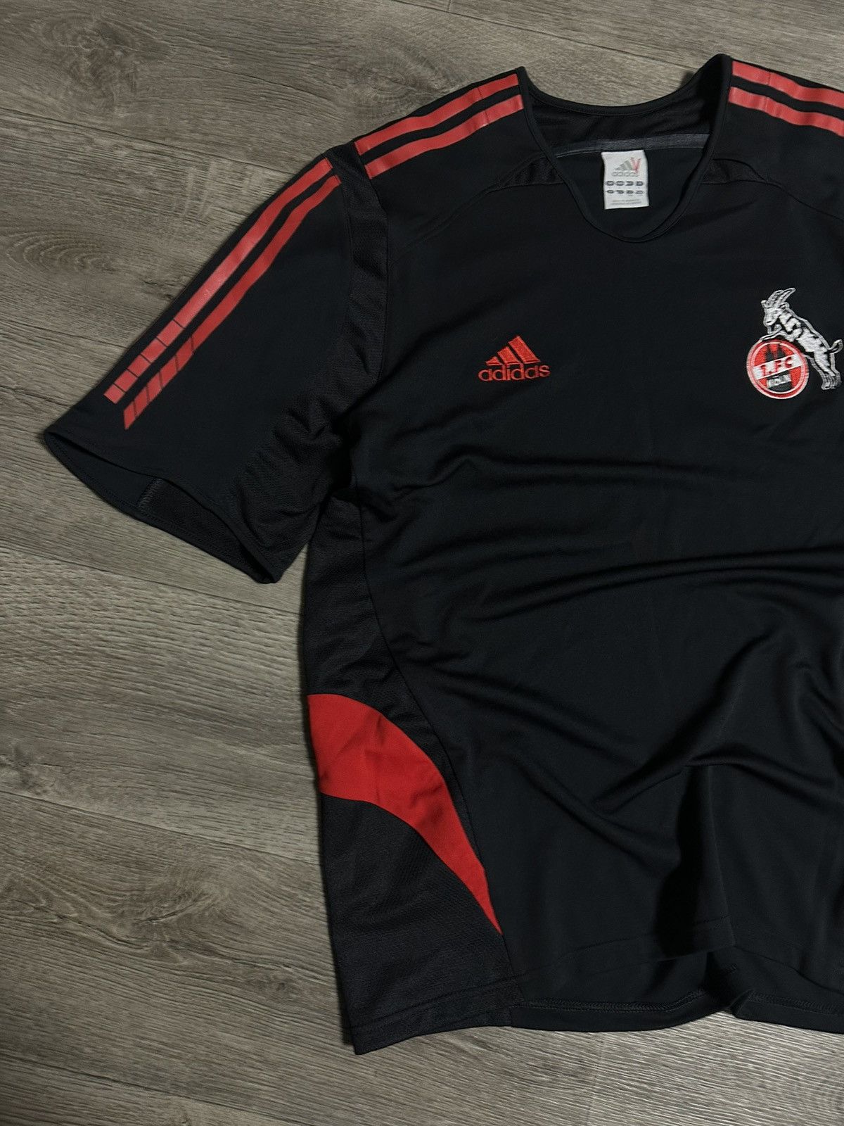 Adidas 🫧 ADIDAS VINTAGE FC KOLN TRAINING SOCCER JERSEY Size US L / EU 52-54 / 3 - 3 Thumbnail
