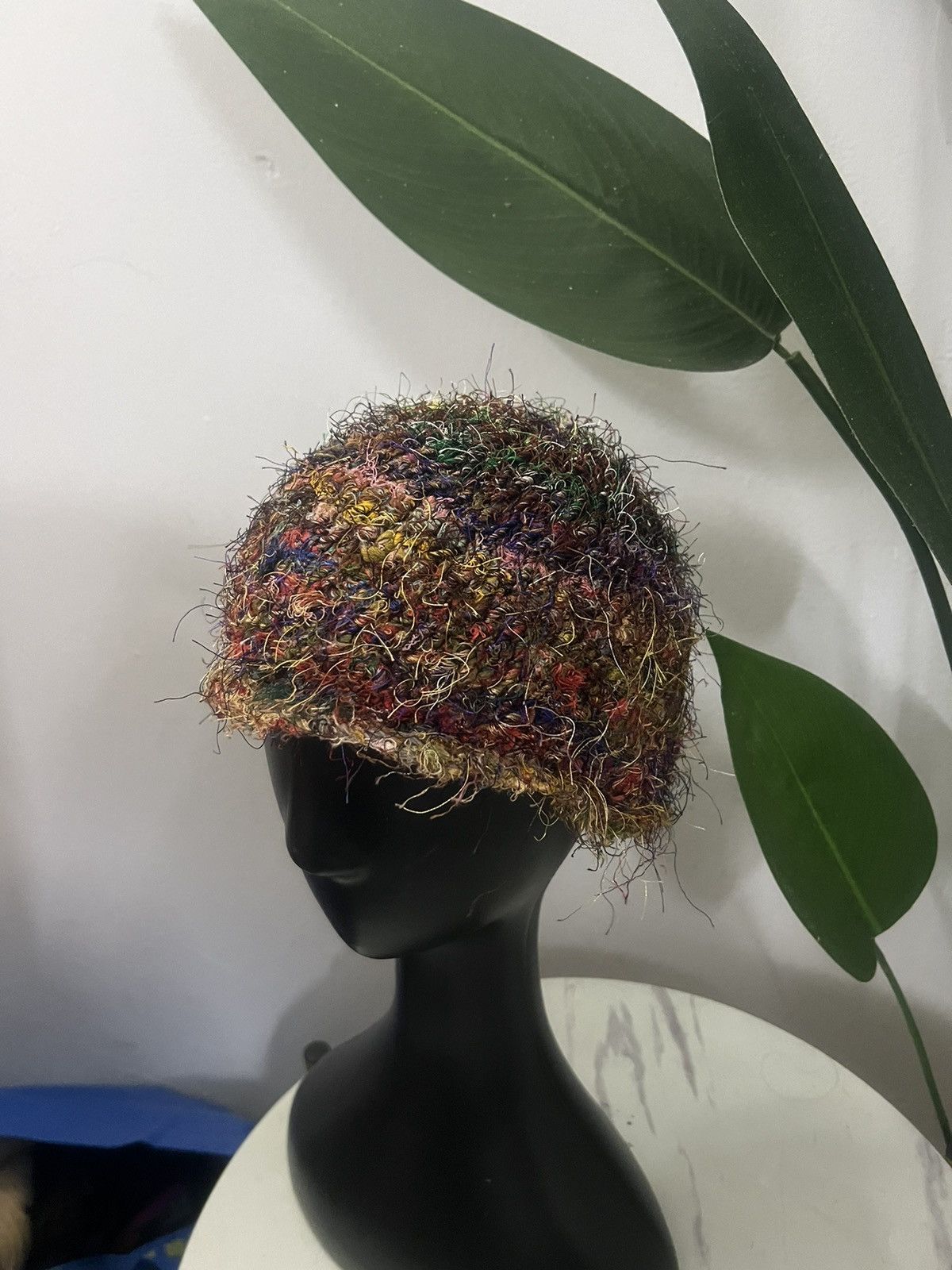 By Walid × Japanese Brand × Vintage VINTAGE MOHAIR BEANIE HAT Size ONE SIZE - 1 Thumbnail