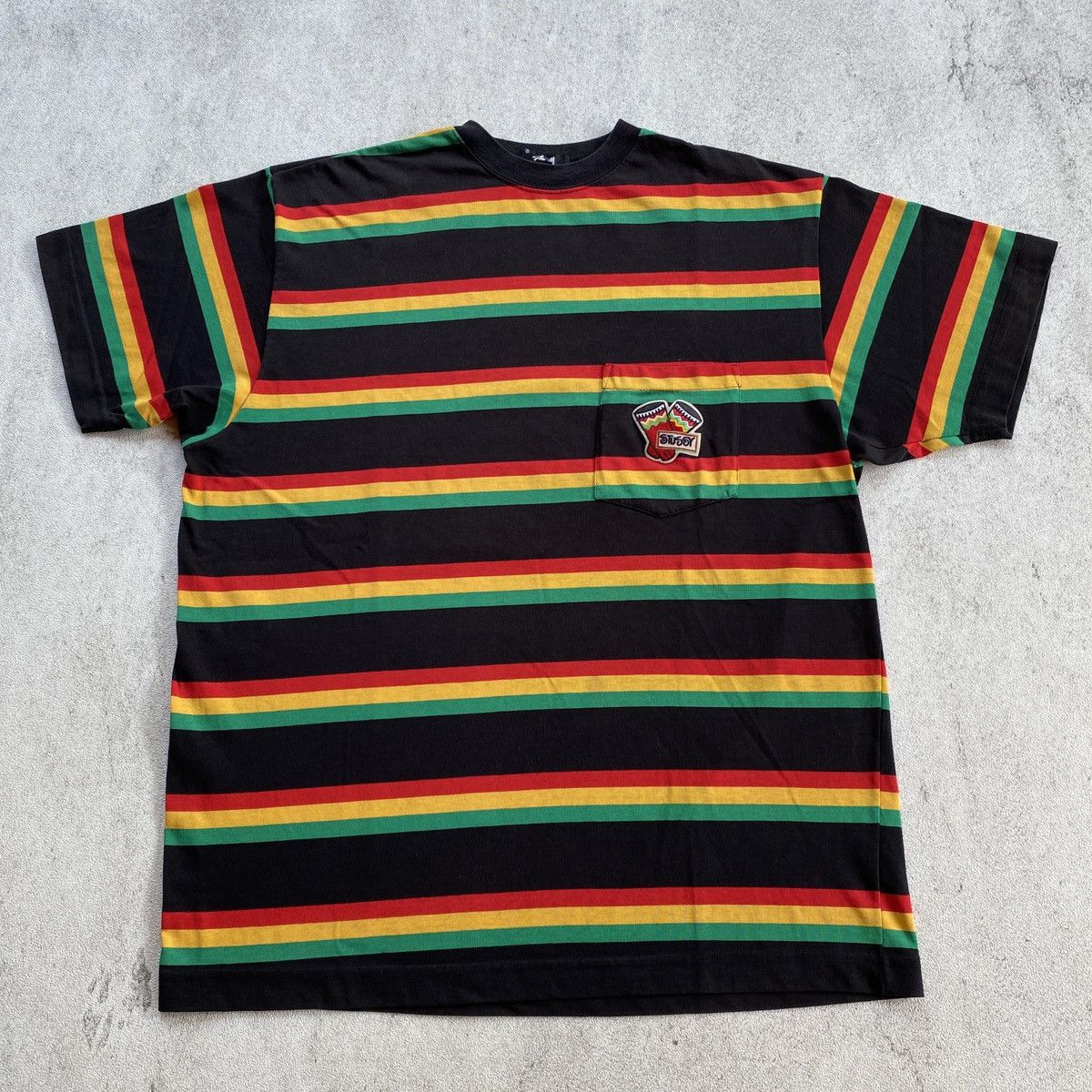 Stussy Vintage stussy tomtom rasta 80s Size US L / EU 52-54 / 3 - 1 Thumbnail