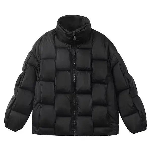 Other Black Layered-Design Puffer Jacket Size XL / US 12-14 / IT 48-50 - 1 Thumbnail
