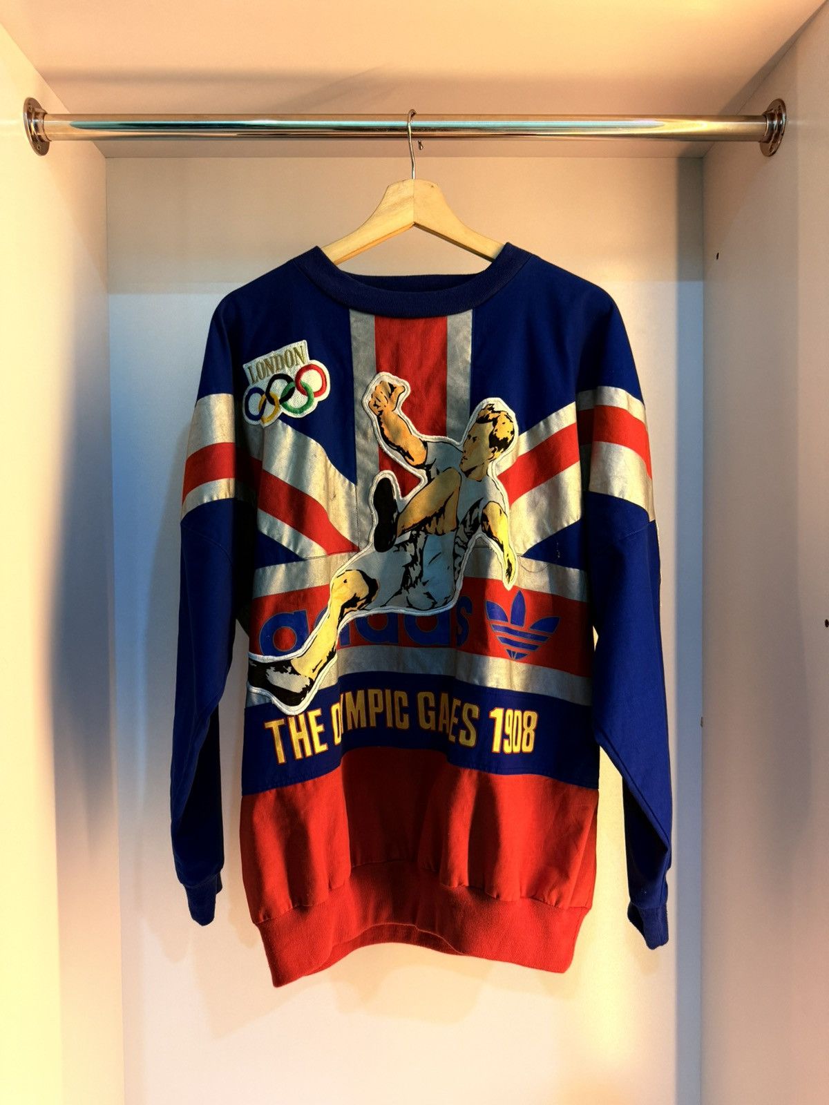 Adidas × USA Olympics × Vintage Vintage Adidas Olympic London Size US M / EU 48-50 / 2 - 1 Thumbnail