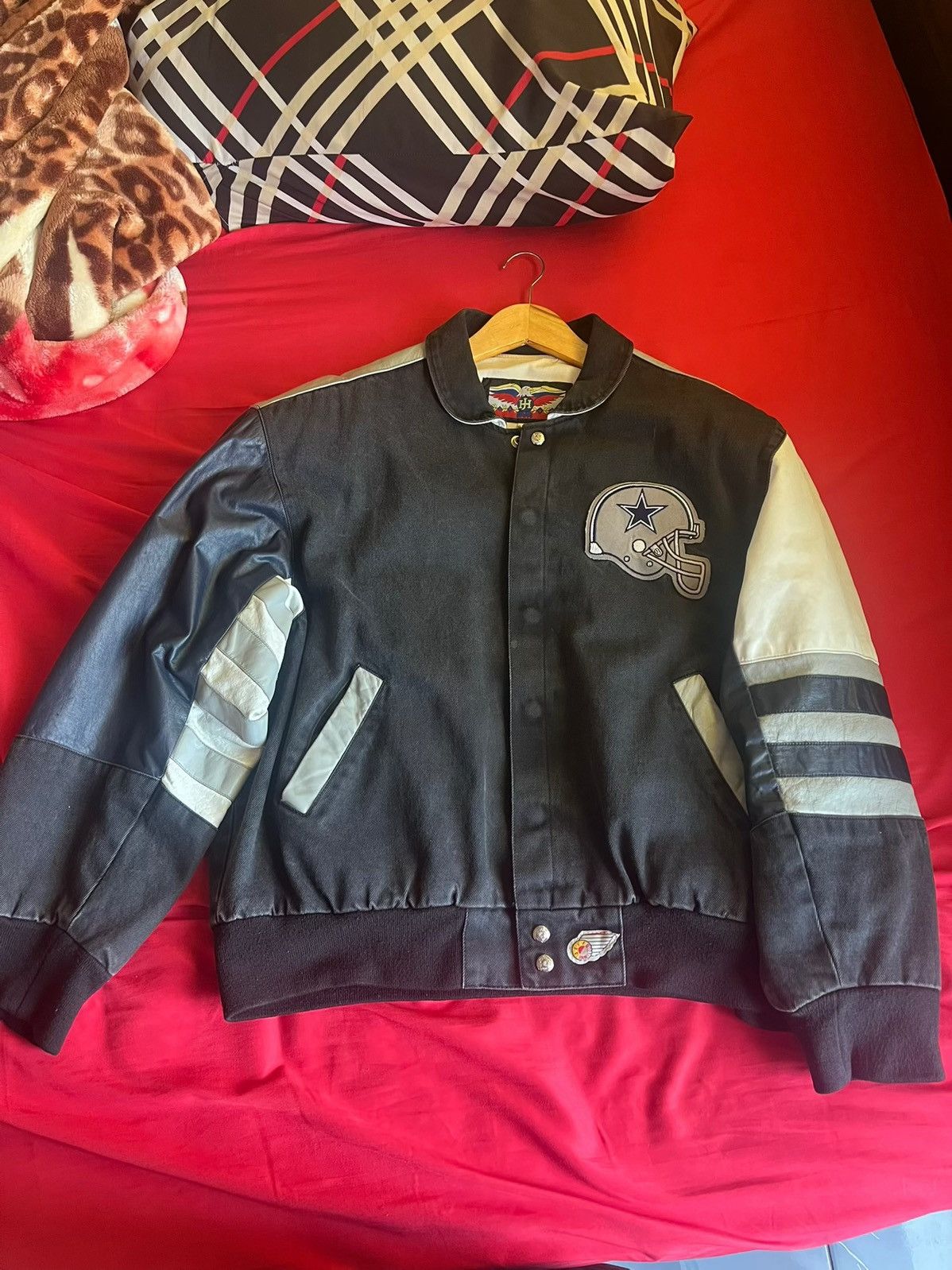 Jeff Hamilton Vintage jacket Jeff Hamilton NFL Dallas Cowboys Size US L / EU 52-54 / 3 - 1 Thumbnail
