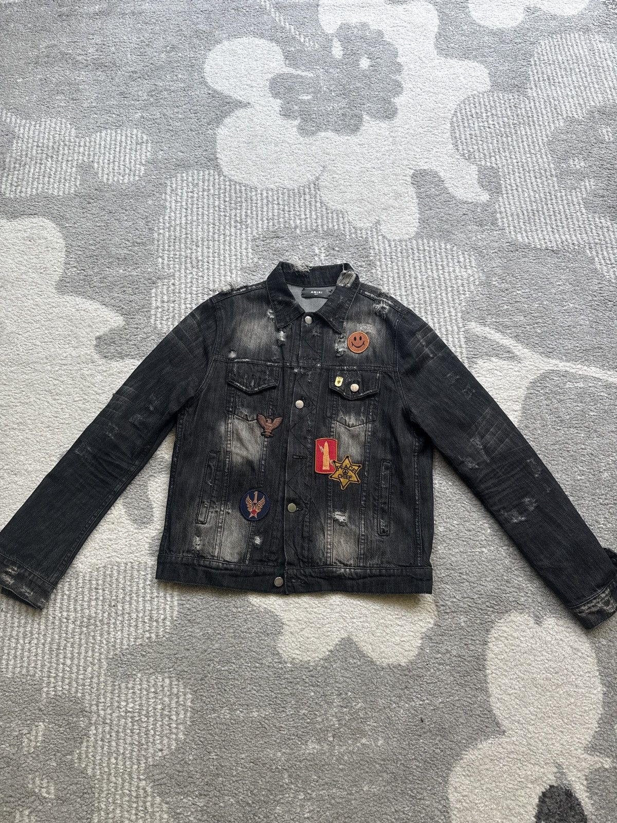 Amiri Metallica Denim Jacket