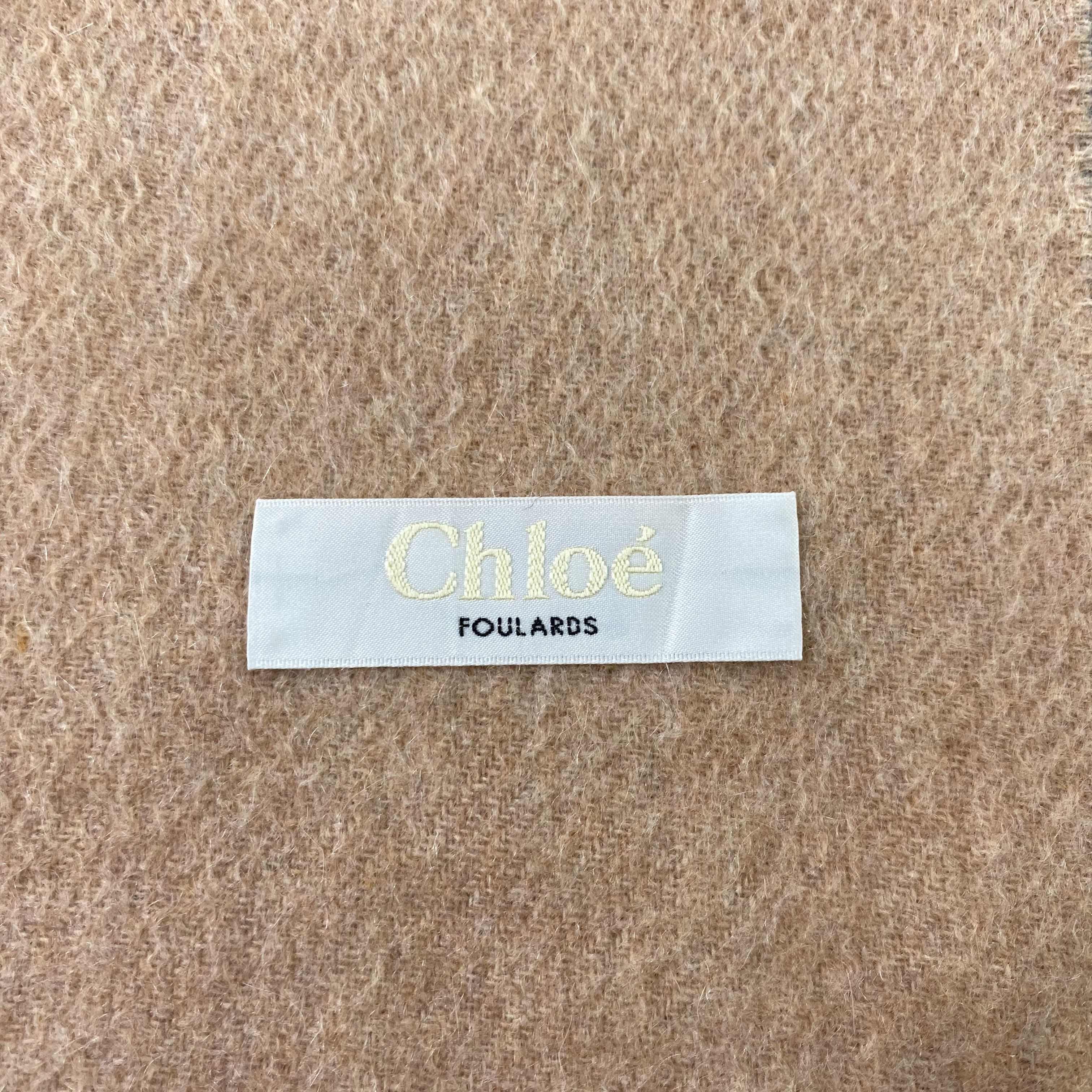Chloe Chloe Cashmere Muffler / Scarf / Neckwear - T1345 Size ONE SIZE - 6 Thumbnail