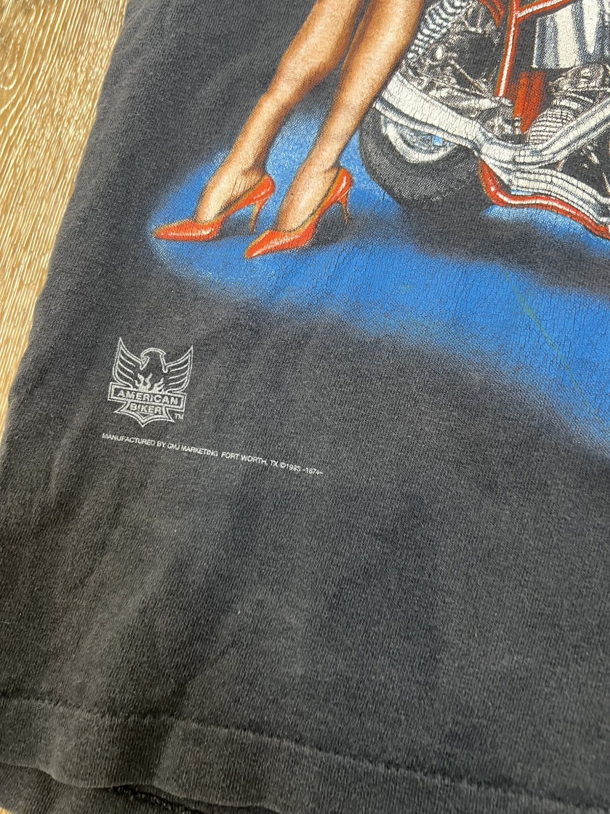 Vintage 1993 American Biker Bad Ass Boys Tank Top Size US M / EU 48-50 / 2 - 3 Thumbnail