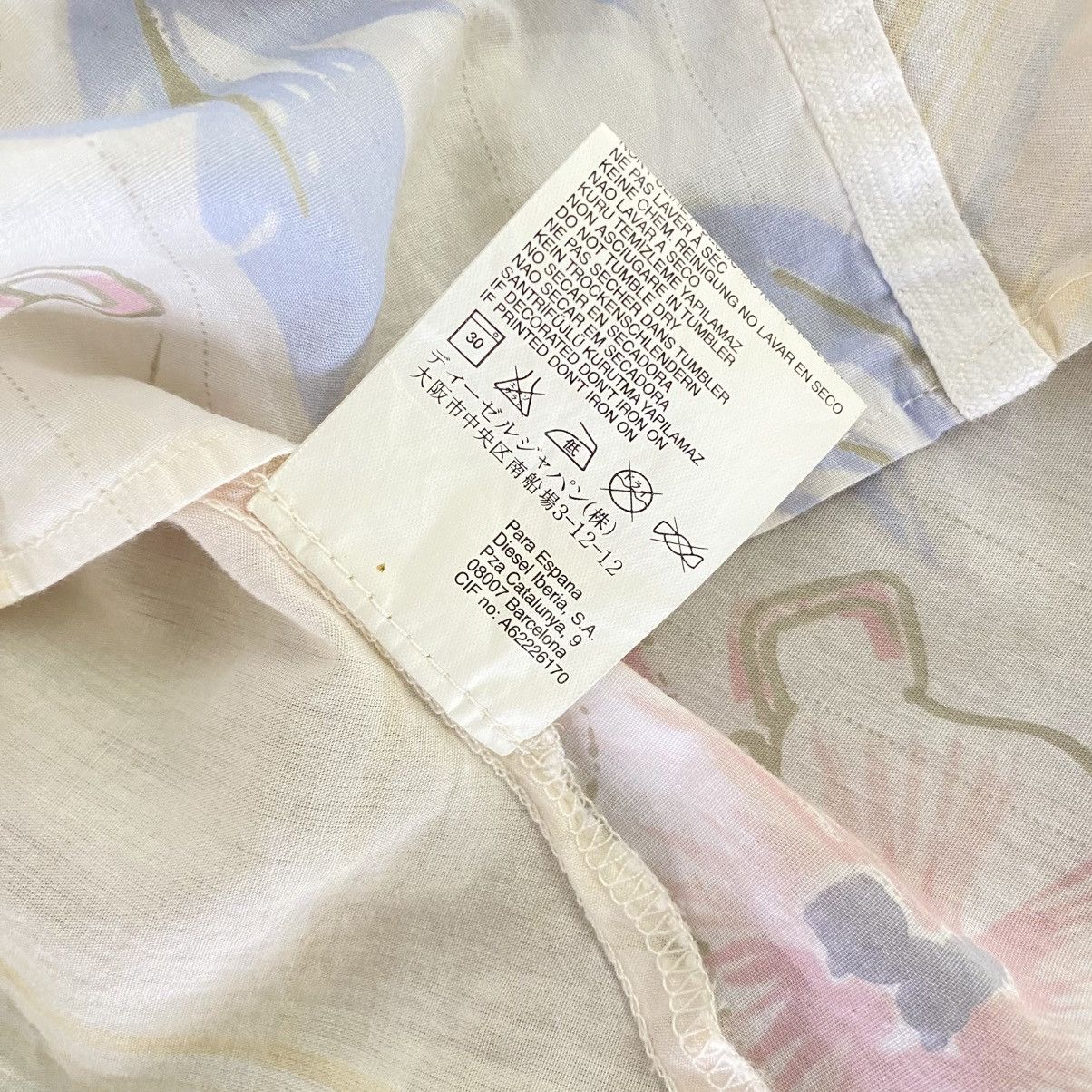Diesel DIESEL Sweet Meadow Blouse Size S / US 4 / IT 40 - 9 Thumbnail