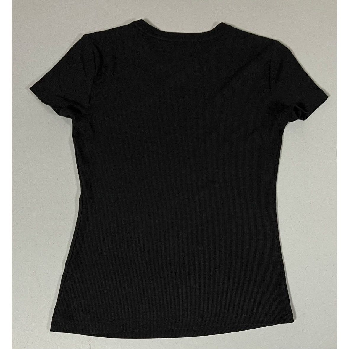 Nine West Nine West Black Short Sleeve Crewneck Tee Shirt Top Size XS🖤 Size XS / US 0-2 / IT 36-38 - 5 Thumbnail