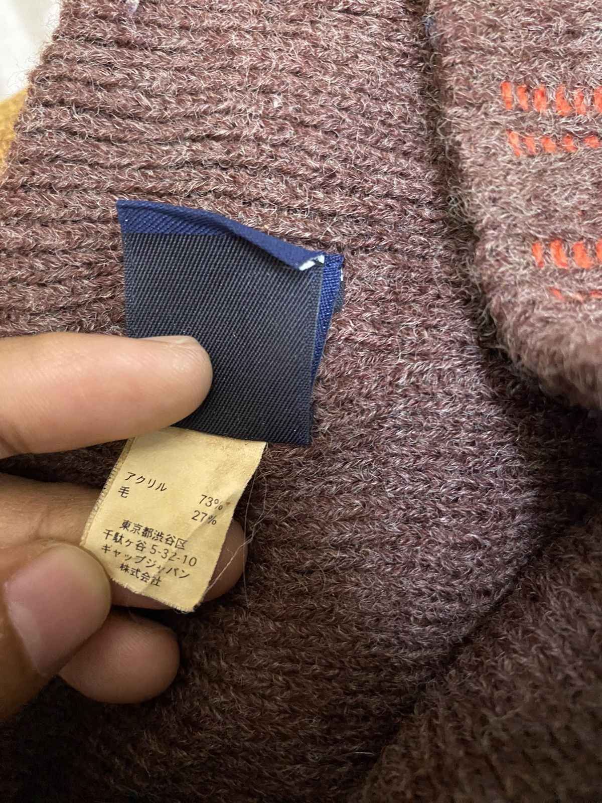 Gap × Vintage Vintage Gap Nice Design Beanie Hat Size ONE SIZE - 6 Thumbnail
