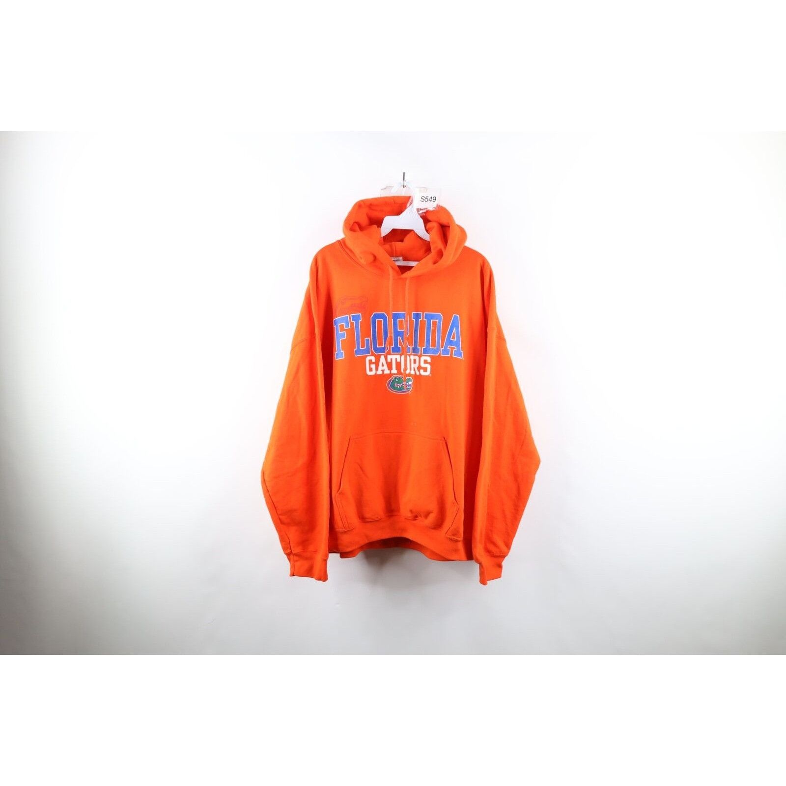 Vintage Vintage Distressed Spell Out University of Florida Hoodie Size US XL / EU 56 / 4 - 1 Thumbnail