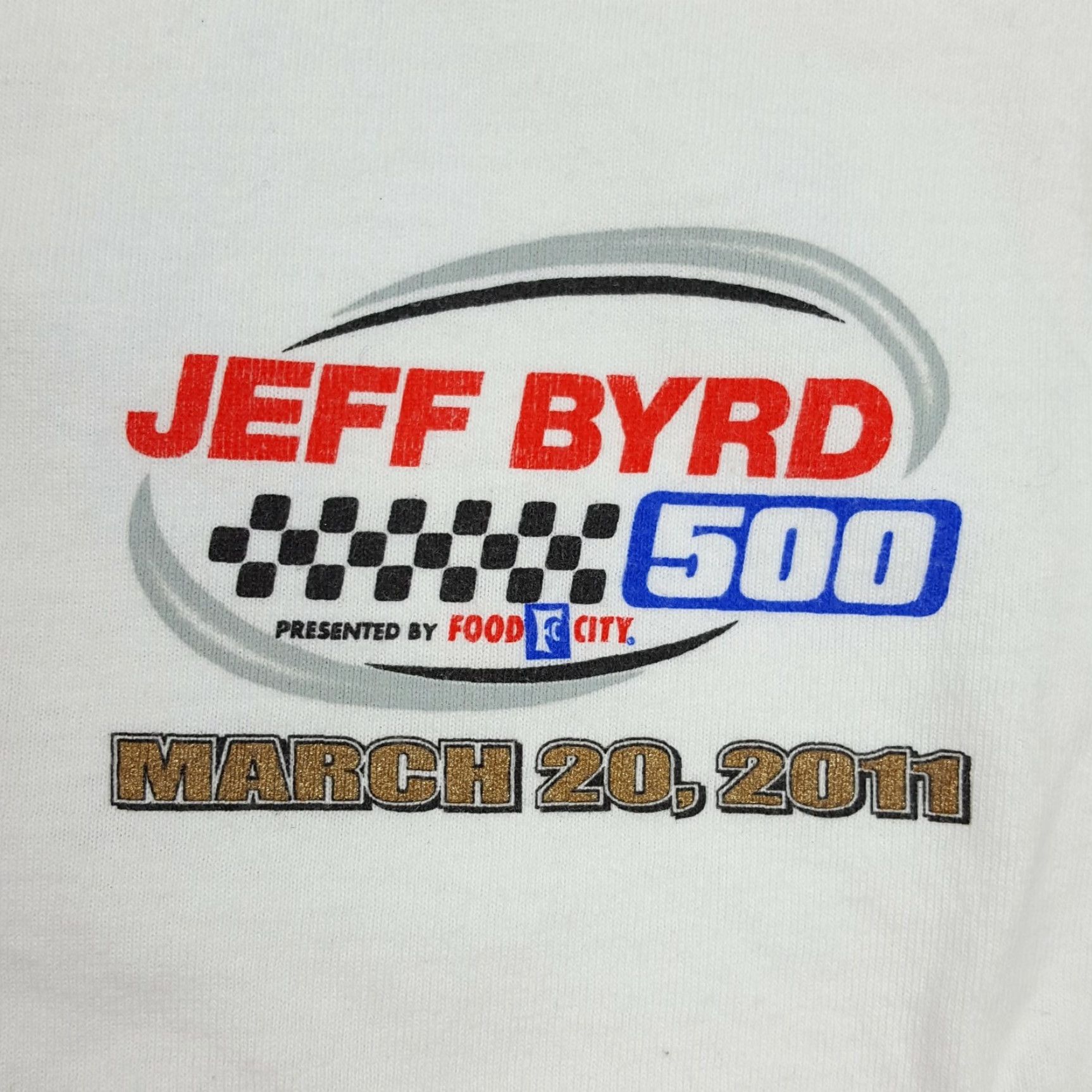 NASCAR VINTAGE Bayside NASCAR Racing T-Shirt Shirt Graphic White 2011 90s Retro Car M Adults Mens Baseball Crew Neck Short Sleeve White Graphics Size US M / EU 48-50 / 2 - 6 Thumbnail