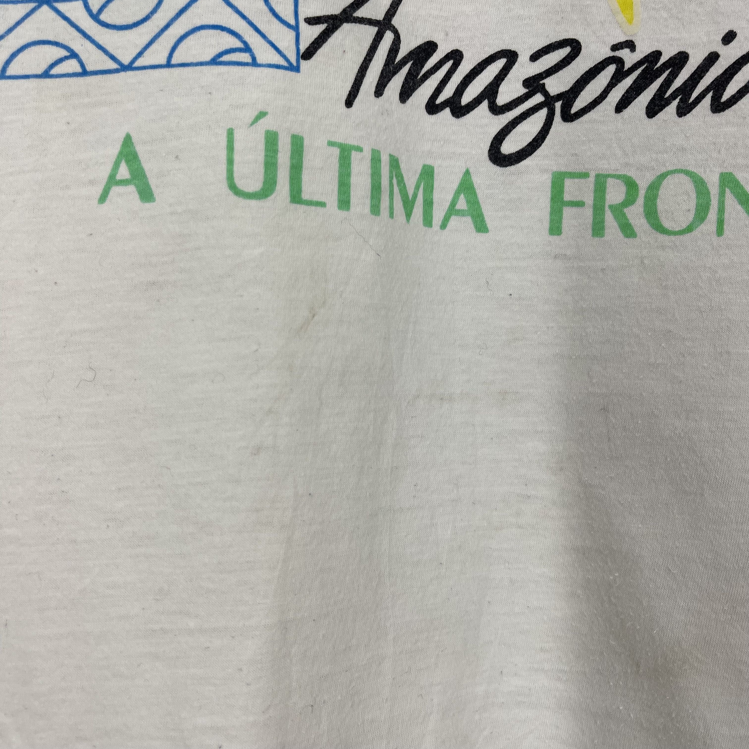 Other AMAZONIA A ULTIMA FRONTEIRA by SIDE WAY T Shirt #1784/07 Size US M / EU 48-50 / 2 - 8 Thumbnail