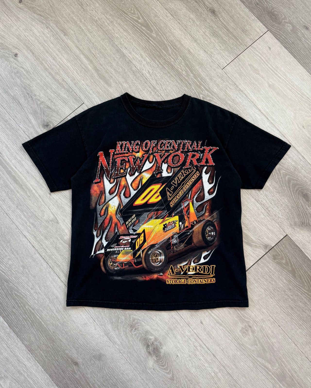 Vintage Rare 2008 King of Central New York Sprint Car T-Shirt Small Size US S / EU 44-46 / 1 - 1 Thumbnail