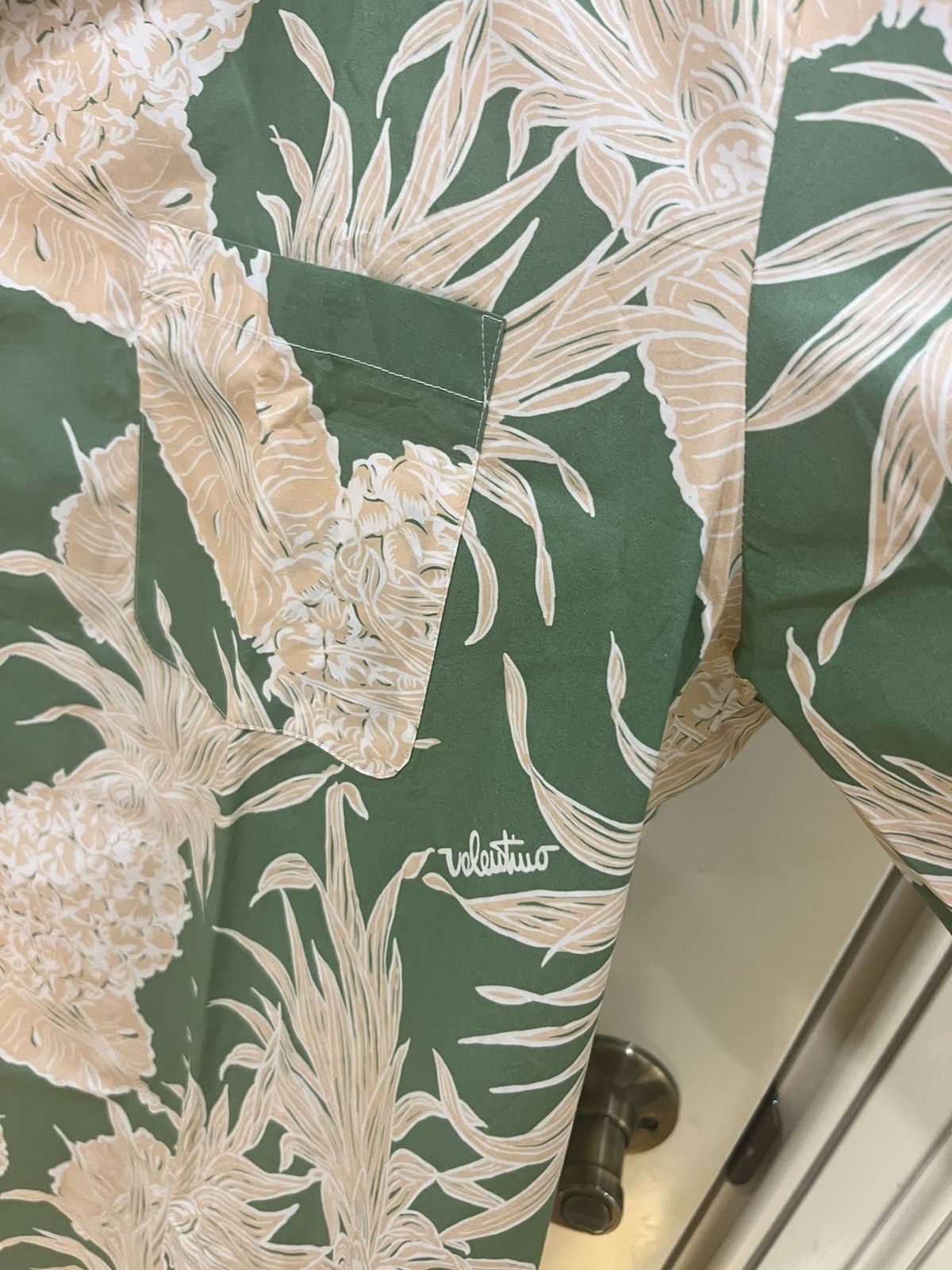 Valentino Pineapple print bowling shirt size 46 Size US S / EU 44-46 / 1 - 8 Thumbnail