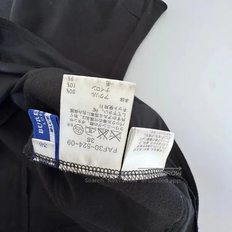 Burberry Burberry Black Wool Blend Short Sleeve Dress. Size M / US 6-8 / IT 42-44 - 8 Thumbnail