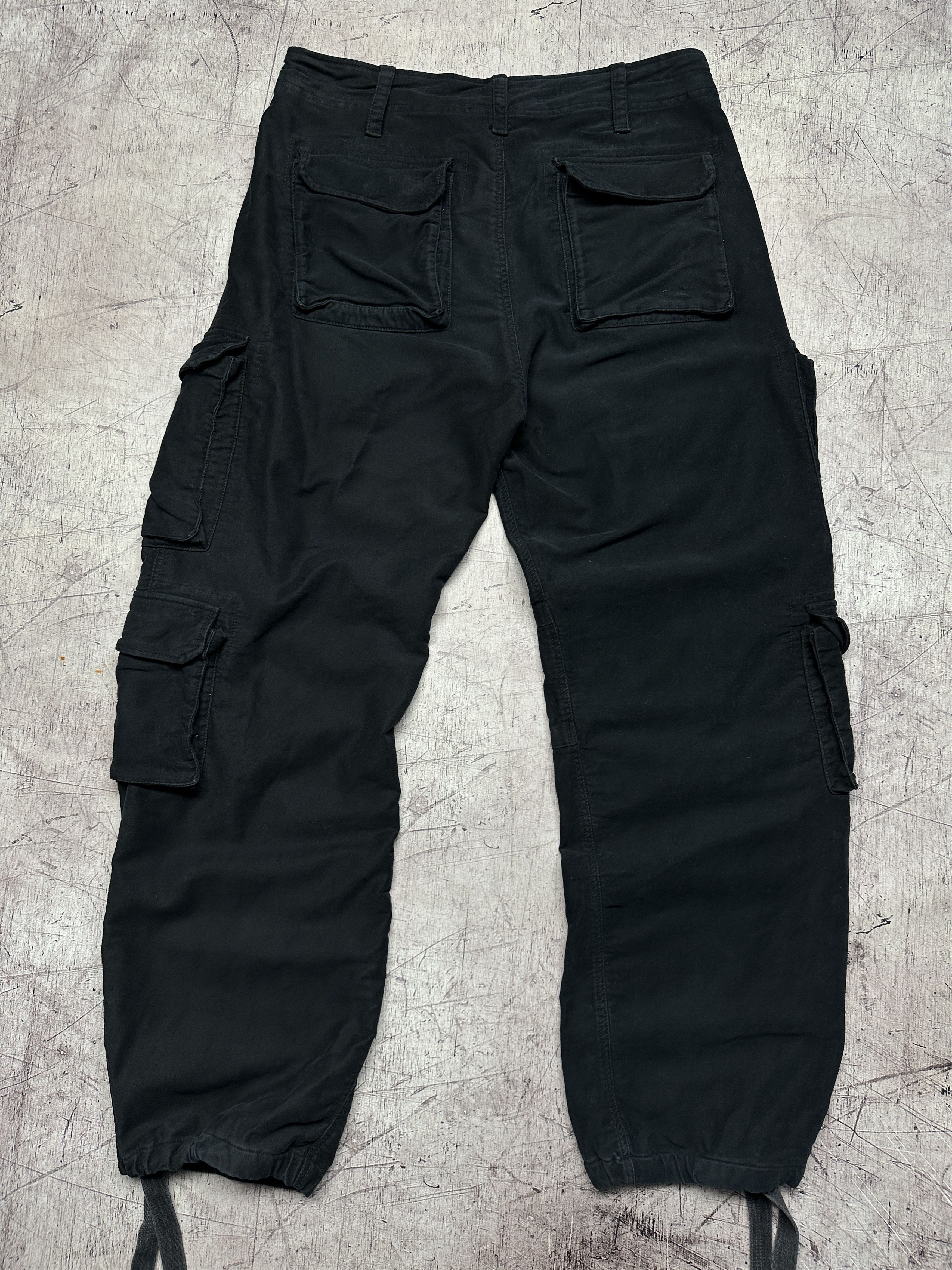Gun Gang Wear Vintage Mens Cargo Pants Heavy Cotton