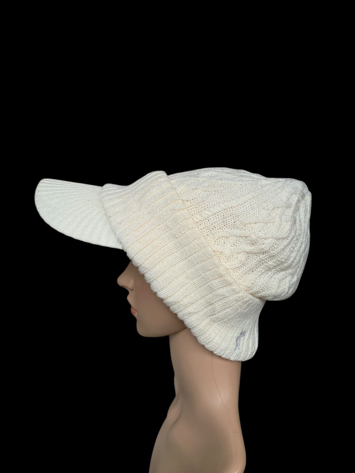 Japanese Brand × Kapital × Vintage Rare Ashworth Knitting Big Beanie Cap Japanese Style Size ONE SIZE - 8 Thumbnail