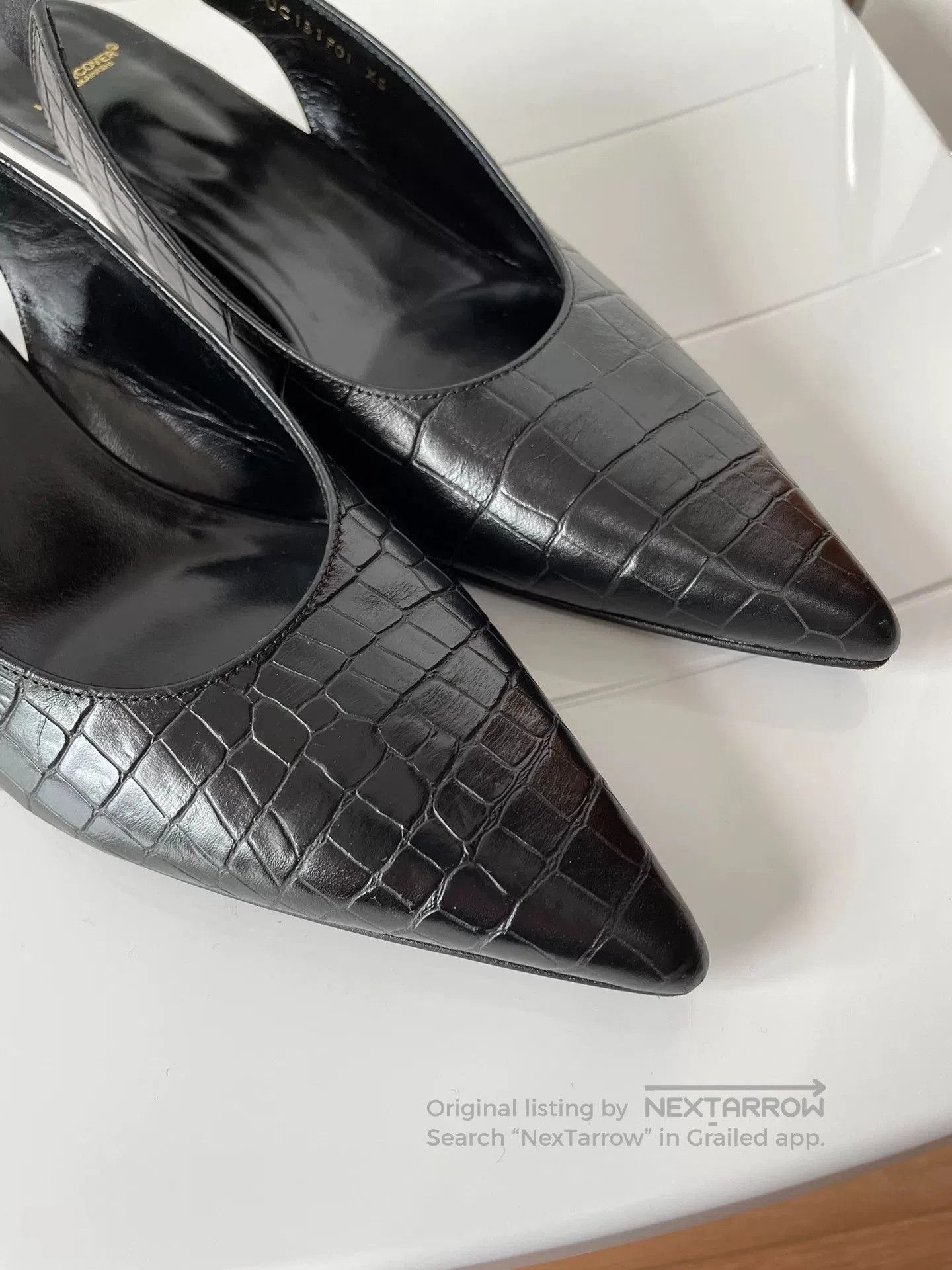 Undercover Undercover Pointed Low Heel Leather Shoes. Size US 4.5 / IT 34.5 - 5 Thumbnail