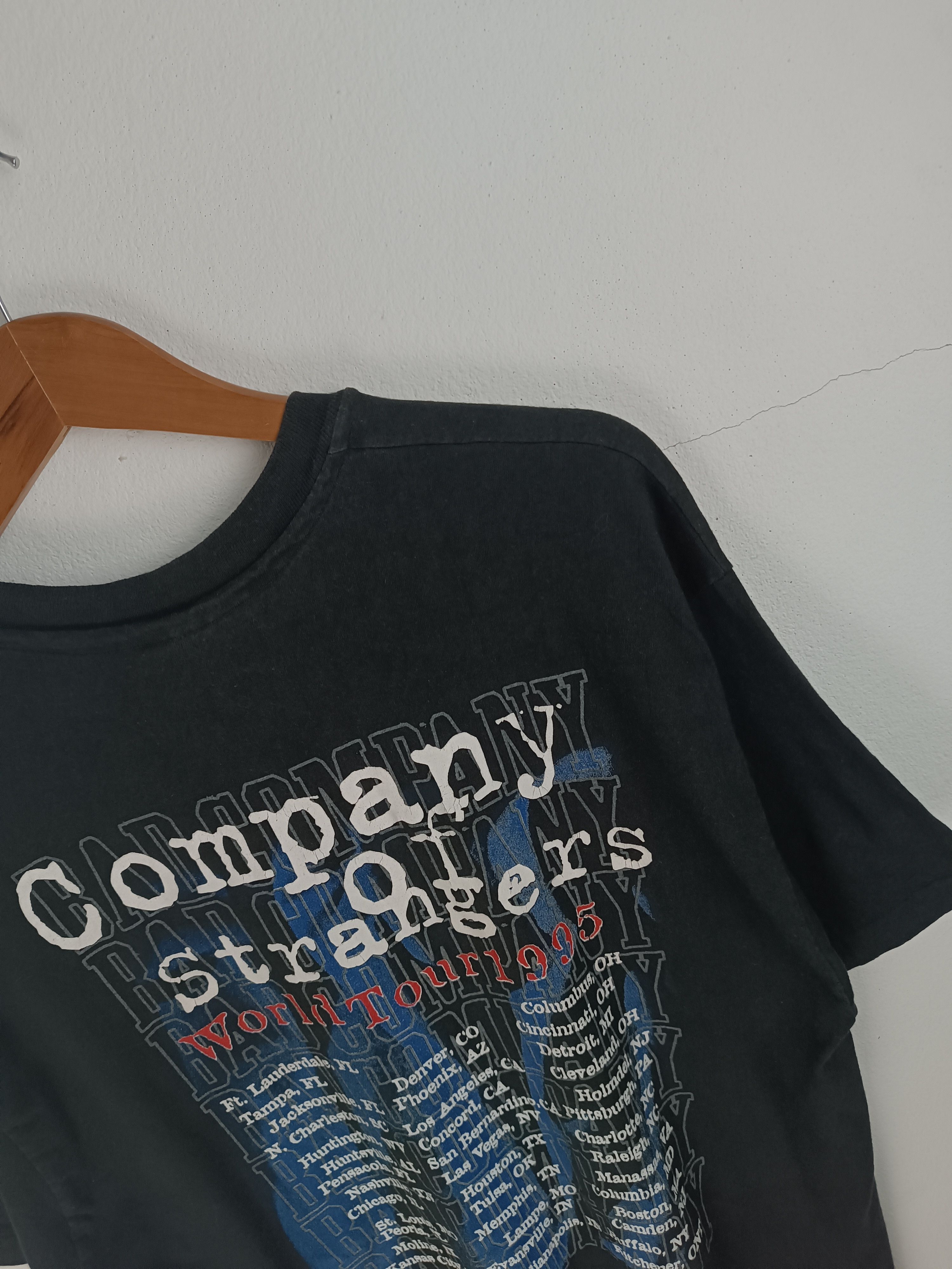 Band Tees VINTAGE '95 FADED BAD COMPANY WORLD TOUR (boston lynyrd led) Size US L / EU 52-54 / 3 - 15 Thumbnail