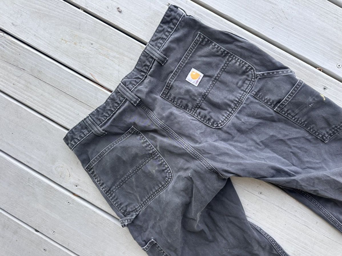 Carhartt Vintage Carhartt black pants faded 35x34 Size US 35 - 2 Thumbnail
