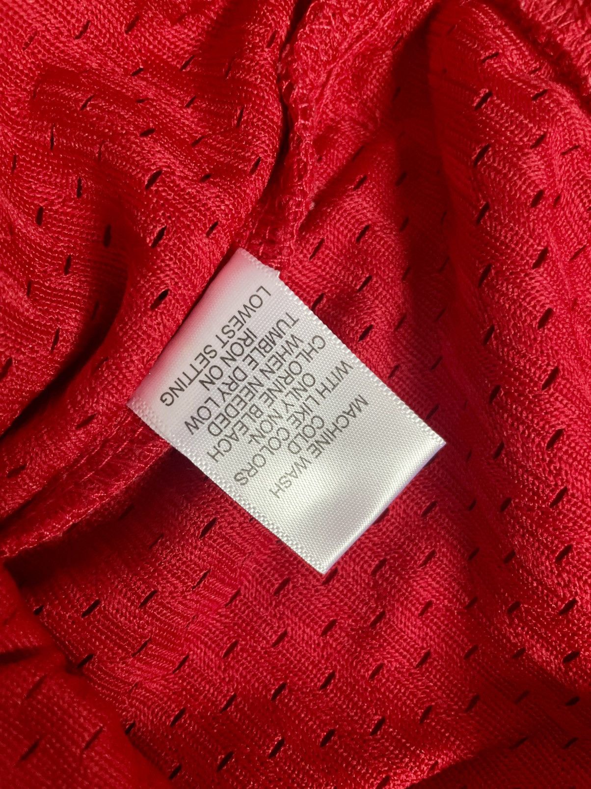 Fear of God FOG Essentials FW18 Mesh Shorts - Red (PacSun Receipt) Size US 34 / EU 50 - 6 Thumbnail