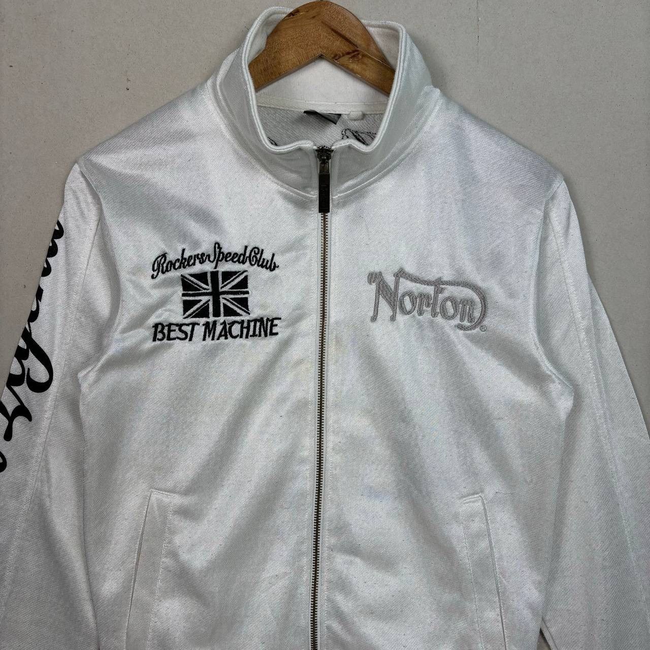 Norton Vintage Norton Rockers Speed Club Track Jacket Size US S / EU 44-46 / 1 - 3 Thumbnail