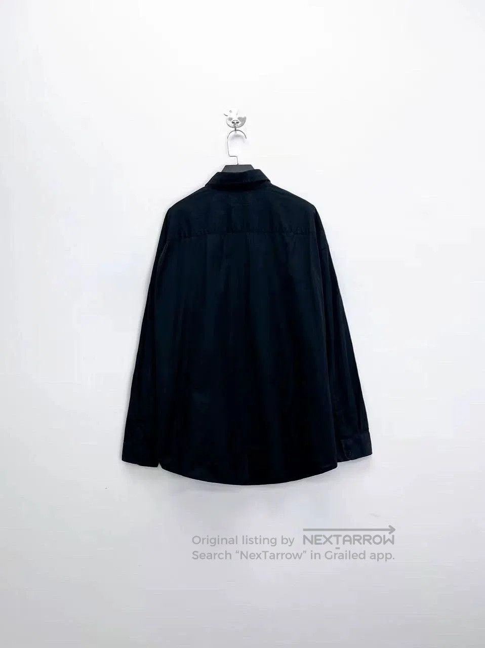 Balenciaga balenciaga black oversized shirt jacket. Size US M / EU 48-50 / 2 - 2 Thumbnail