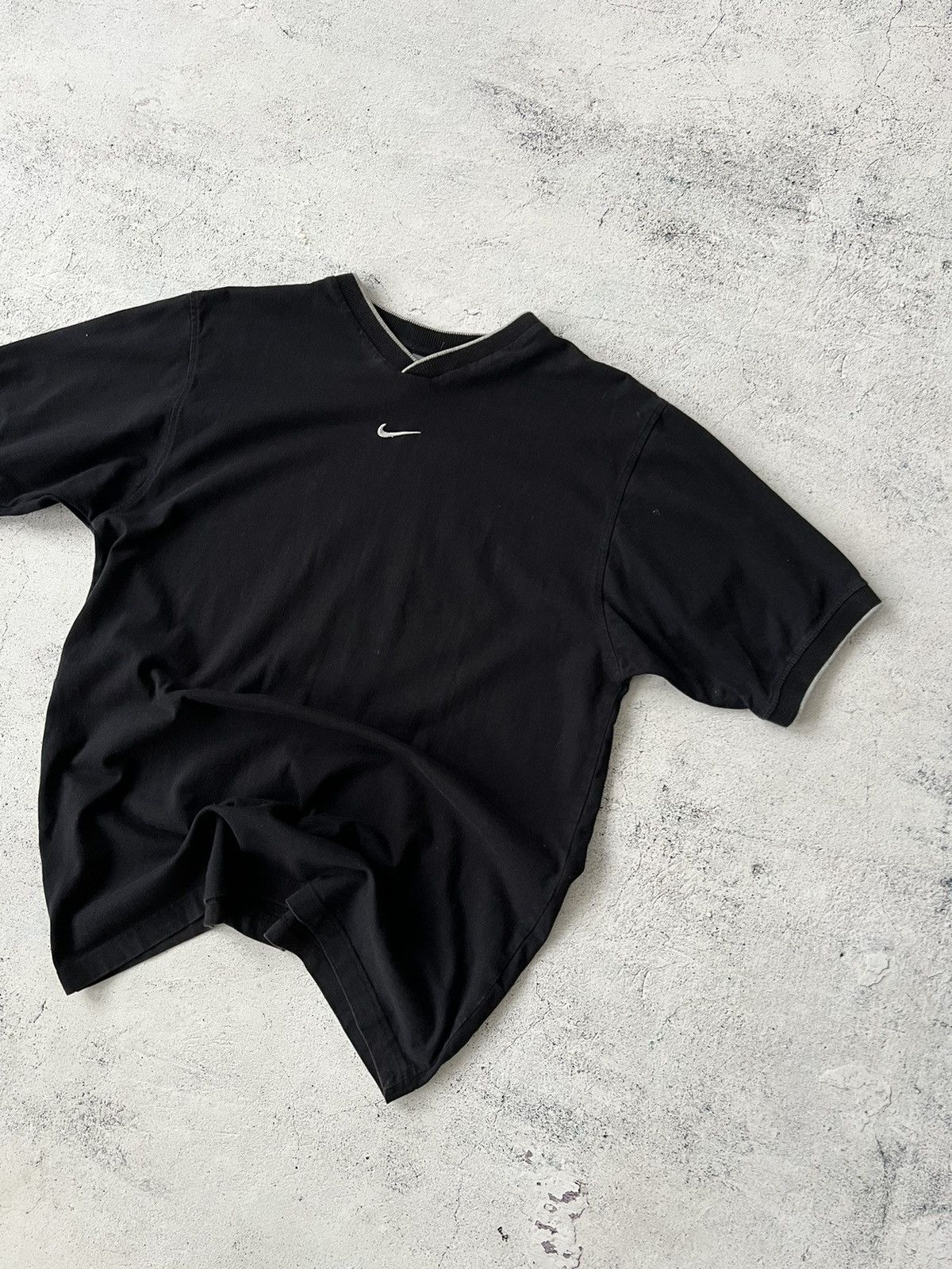 Nike × Vintage 🩸RARE🩸Nike Vintage y2k Center Logo T Shirt Size US M / EU 48-50 / 2 - 2 Thumbnail