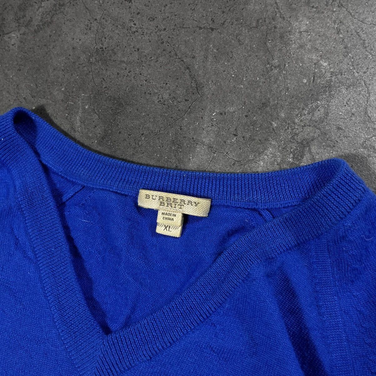 Burberry Burberry 00s Vintage Small Pony Wool Knit Sweater Old Money Size US XL / EU 56 / 4 - 8 Thumbnail