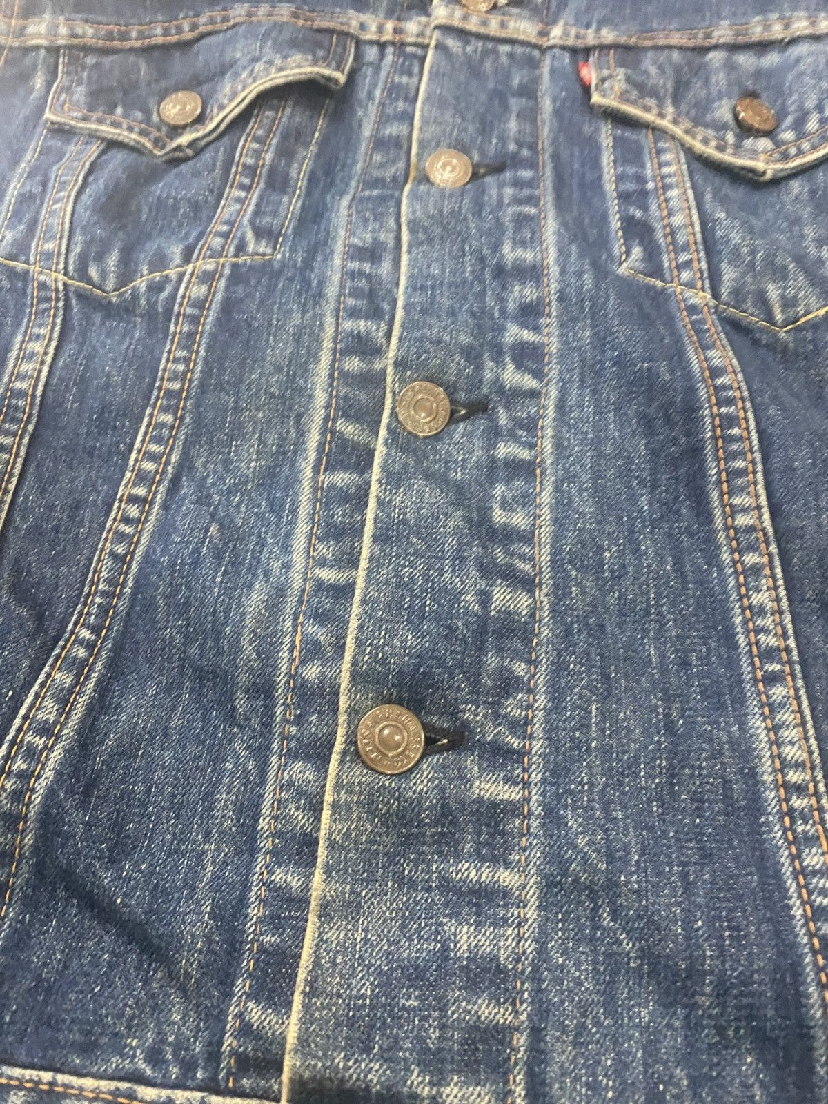 Levi's vintage levis big e jackets distres Size US L / EU 52-54 / 3 - 6 Thumbnail