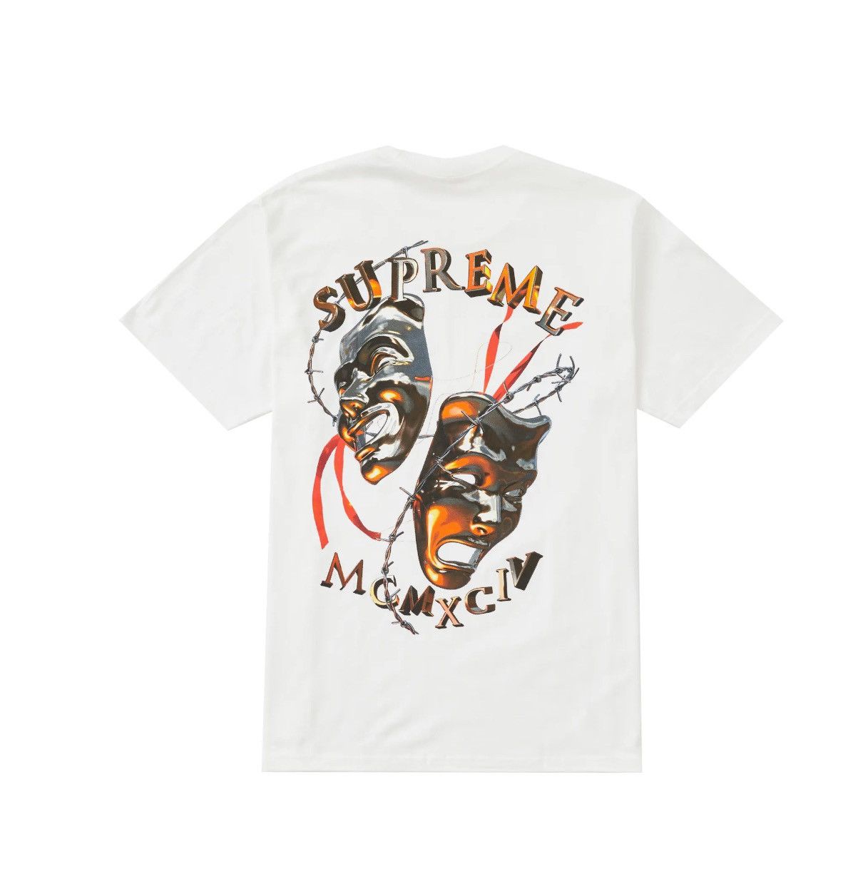 Supreme Supreme Laugh Now Tee White Size: Large Size US L / EU 52-54 / 3 - 2 Thumbnail