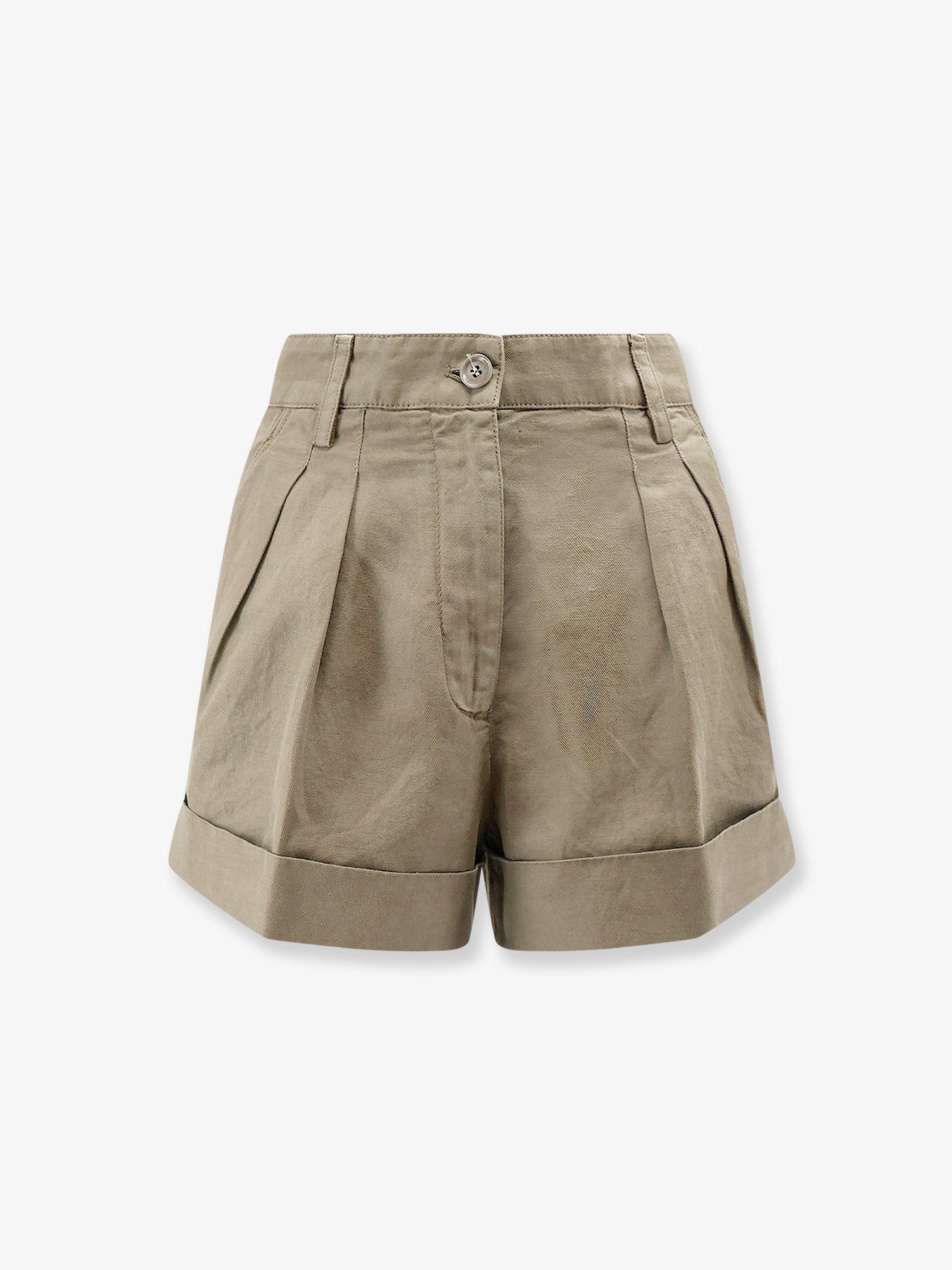 Aspesi Cotton And Linen Shorts Size 28" / US 6 / IT 42 - 1 Thumbnail