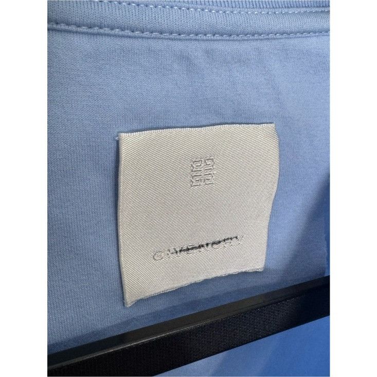 Givenchy Givenchy 1952 Cotton Slim-Fit T-Shirt Baby Blue Men’s Large Size US L / EU 52-54 / 3 - 4 Thumbnail