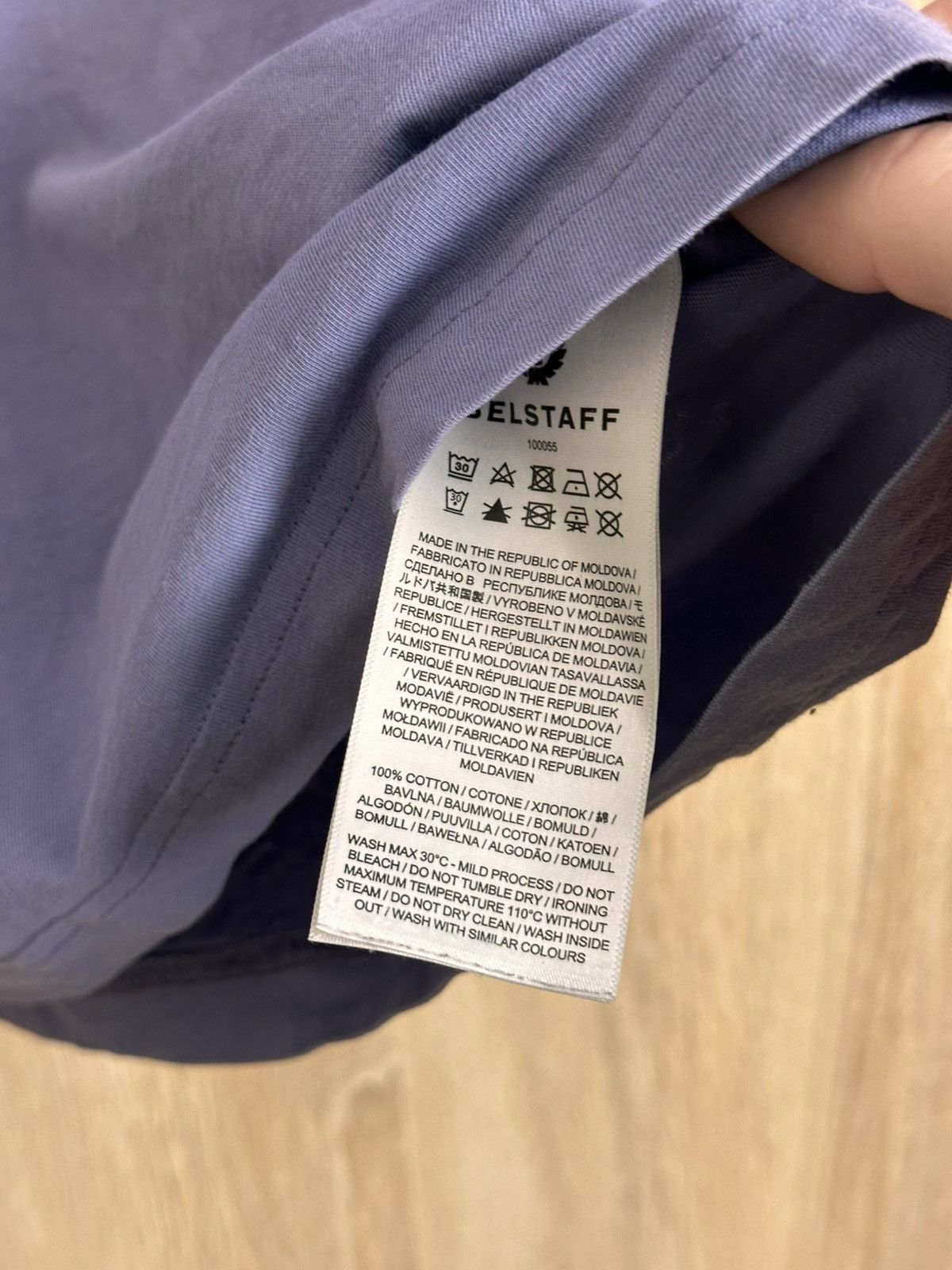 Belstaff 🔥 Belstaff Logo Purple T Shirt Faded Washed Y2K Streetwear Size US XL / EU 56 / 4 - 4 Thumbnail