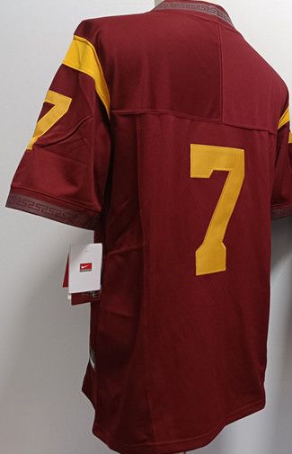 Other Men's USC Trojans #7 Miller Moss Red No Name Stitched Jersey Size US L / EU 52-54 / 3 - 1 Thumbnail