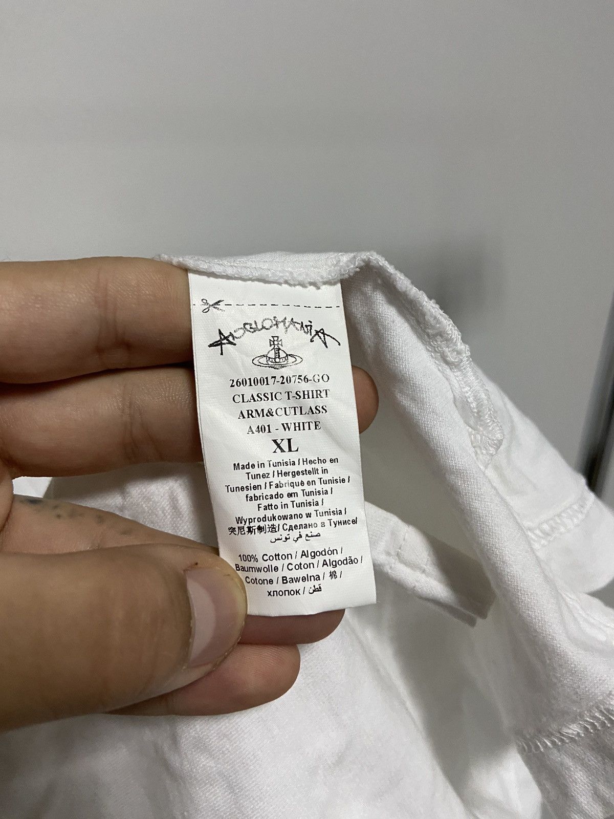 Vintage × Vivienne Westwood Vivienne Westwood T-shirt Vintage big Logo orb Size US XL / EU 56 / 4 - 5 Thumbnail