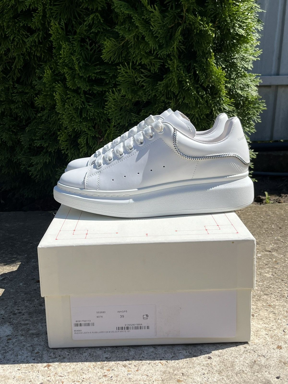 Alexander McQueen Larry Zipper Sneaker Size US 9 / IT 39 - 2 Thumbnail