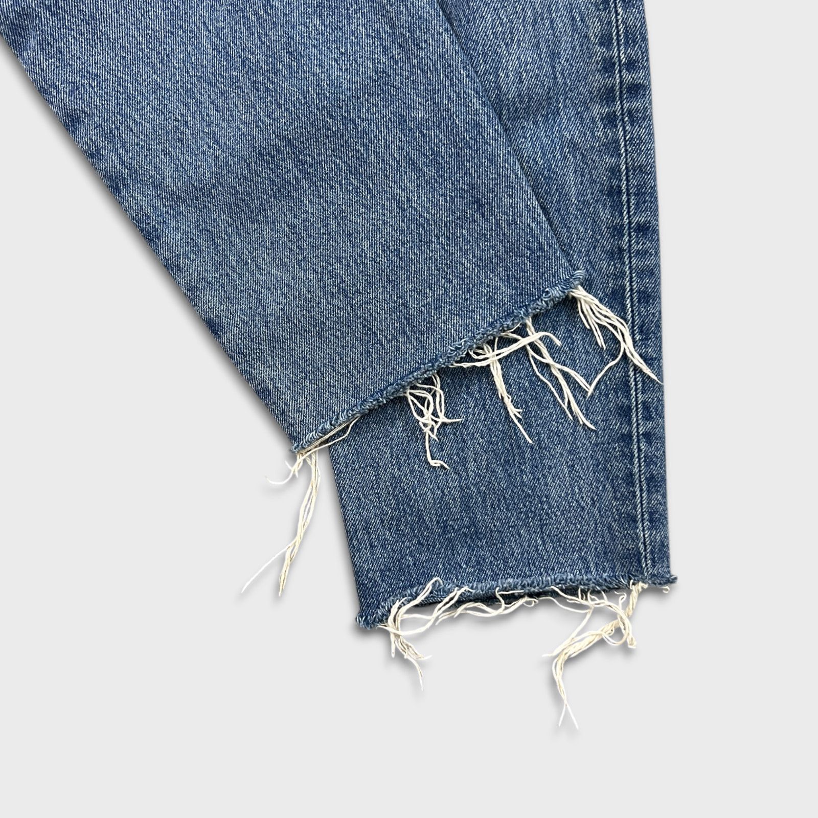 Levi's × Vintage Levi's Jeans 30x28 Faded Frayed Distressed Cargo Denim Pants Size US 30 / EU 46 - 9 Thumbnail