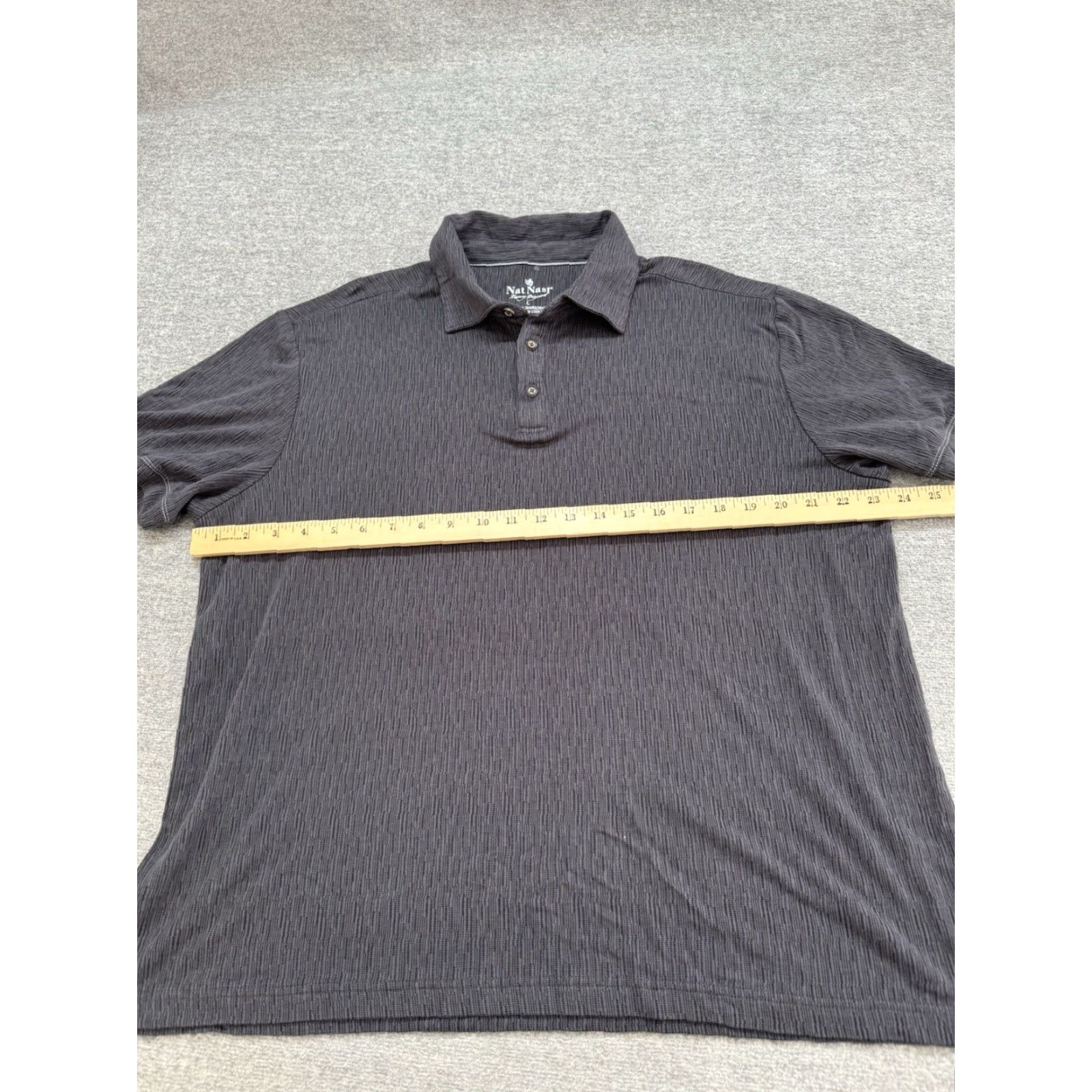 Nat Nast VINTAGE Nat Nast Luxury Originals Shirt Mens Large Gray Short Sleeve Bowling Size US L / EU 52-54 / 3 - 7 Thumbnail