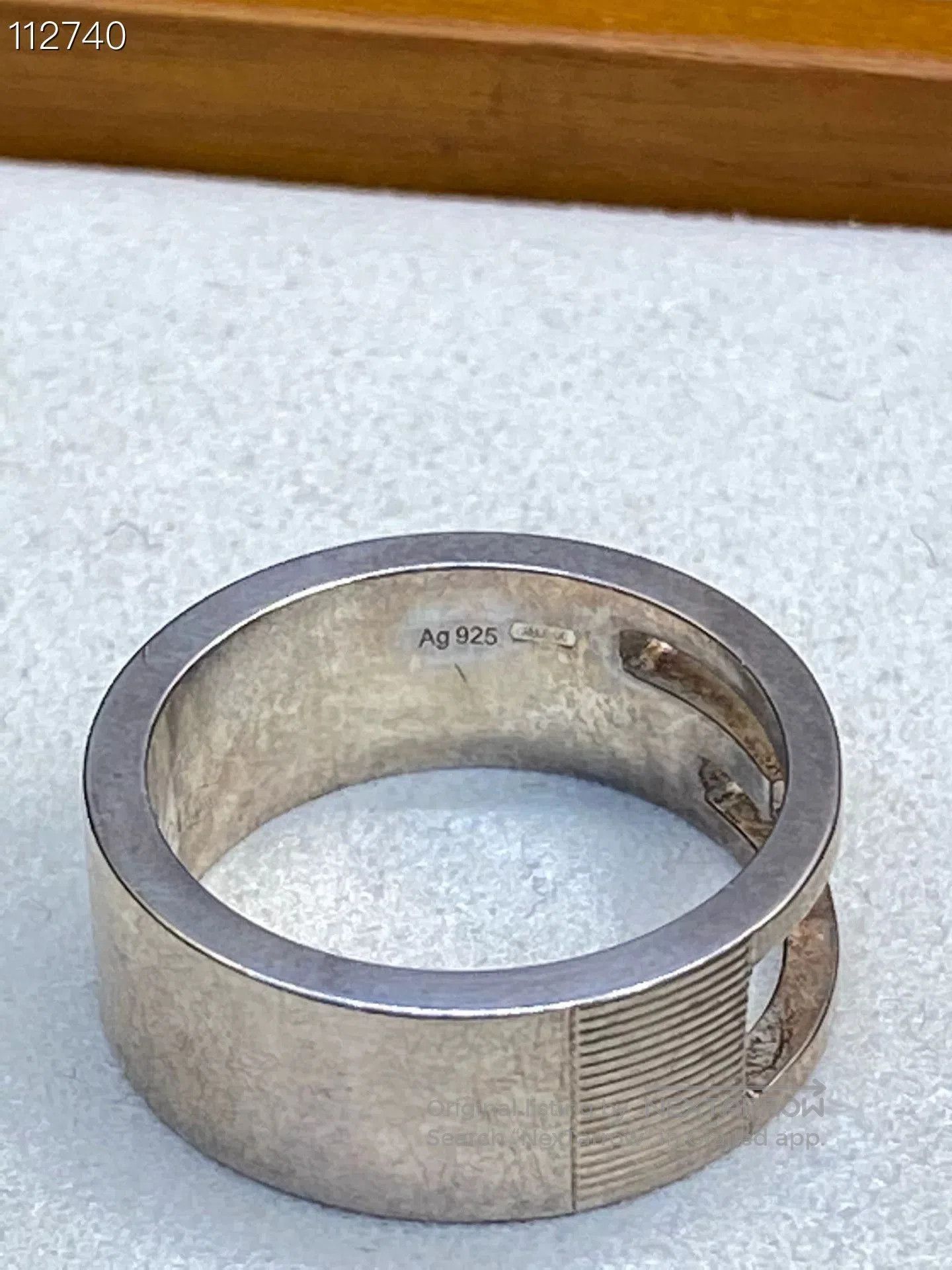 Gucci Gucci 925 Silver Ring Size 55. Size ONE SIZE - 6 Thumbnail