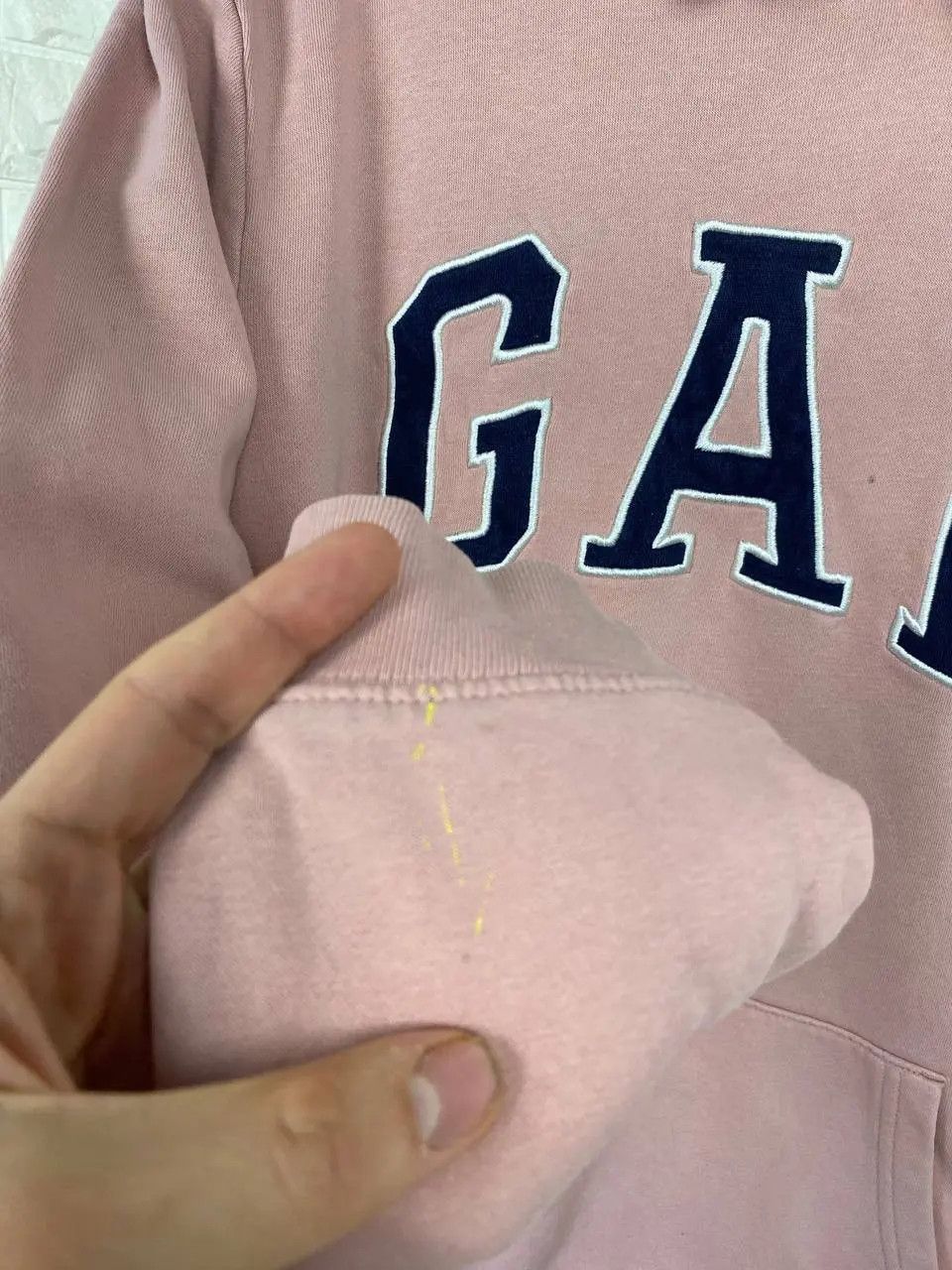 Gap Vintage GAP Hoodie Pink Pullover Sweatshirt USA Unisex Size US L / EU 52-54 / 3 - 6 Thumbnail