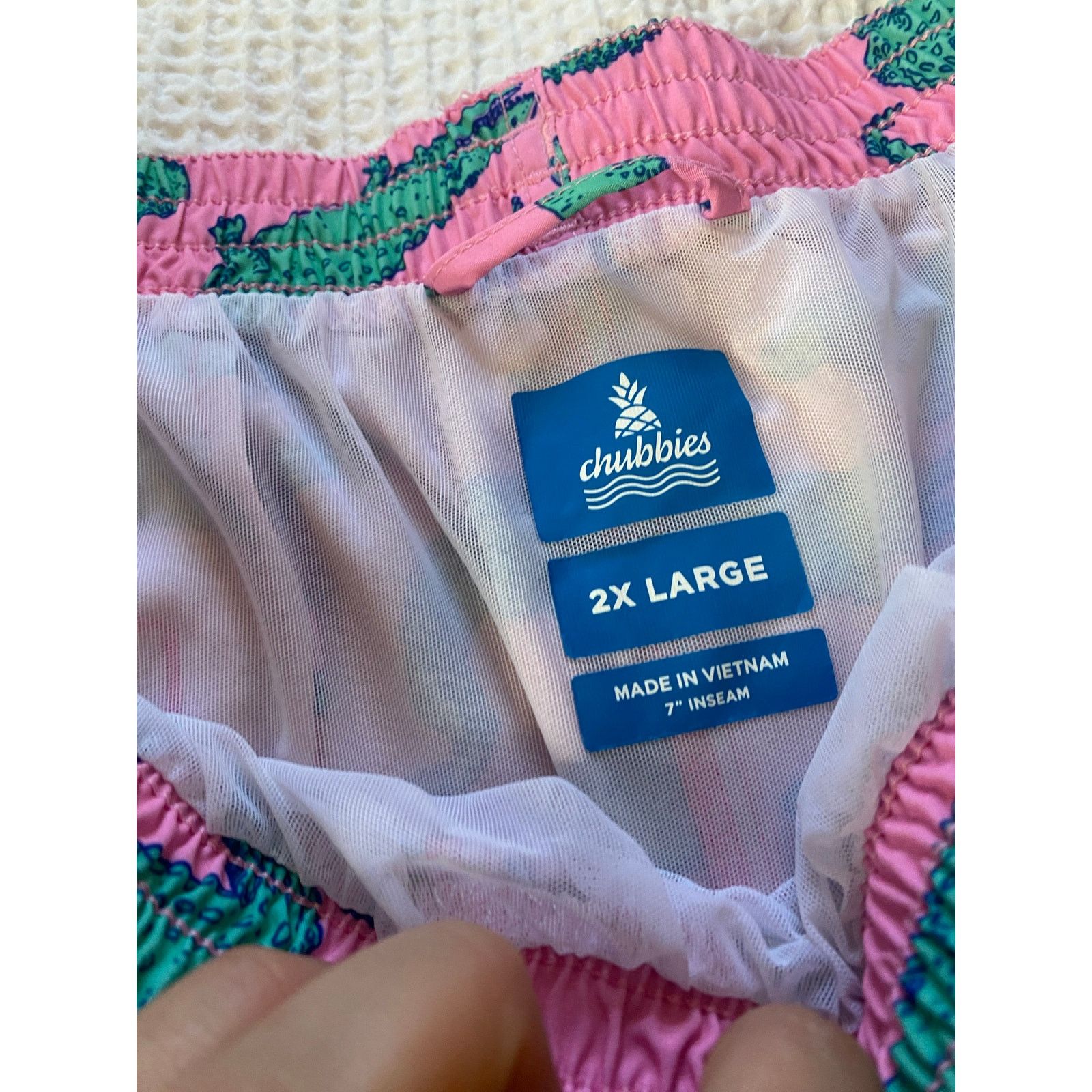 Chubbies Chubbies The Glades Classic Swim Trunks 7” Inseam 2XL Size US 42 / EU 58 - 3 Thumbnail